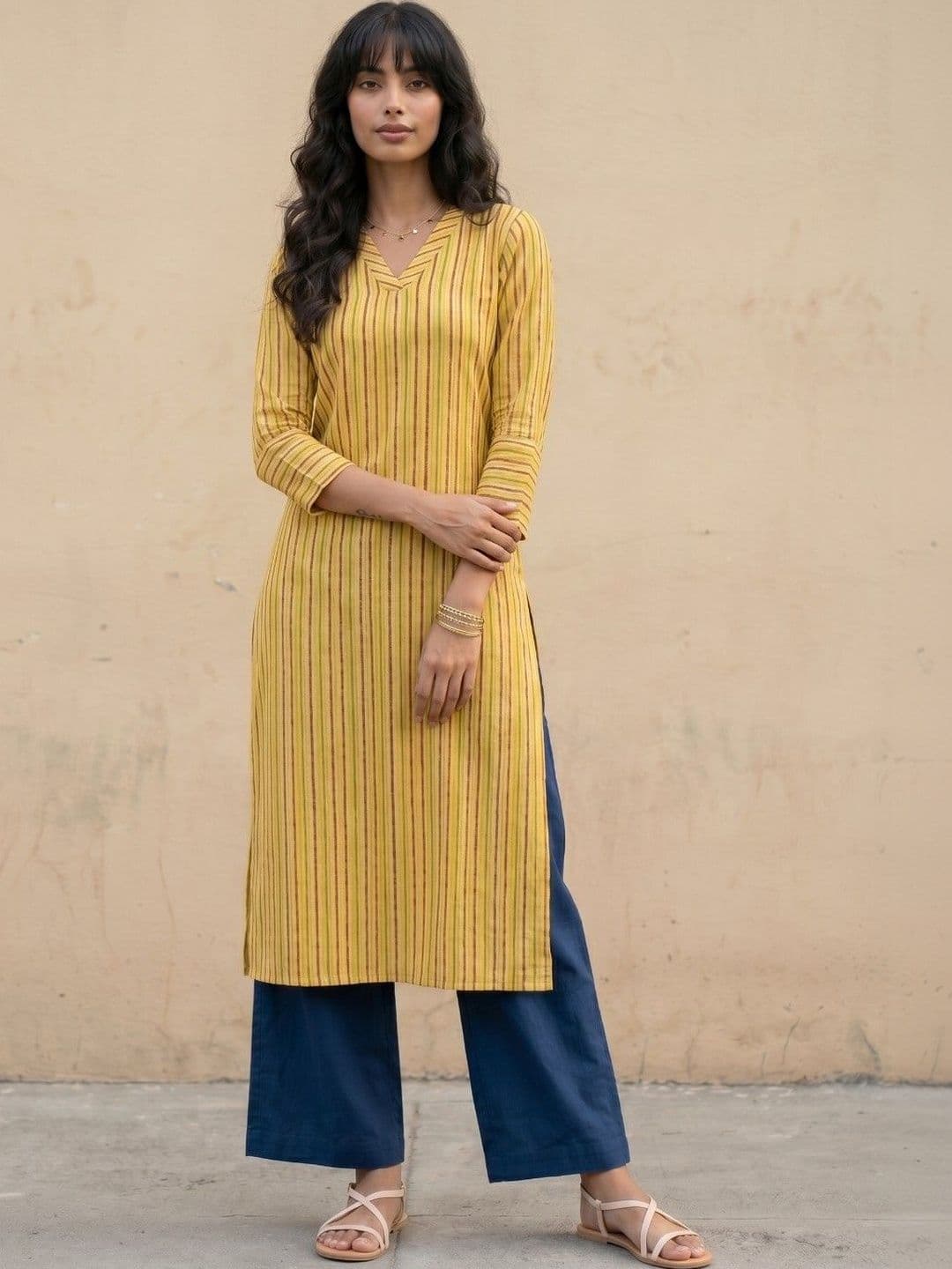 fusion by glitchez Women Printed Kurta - view 1