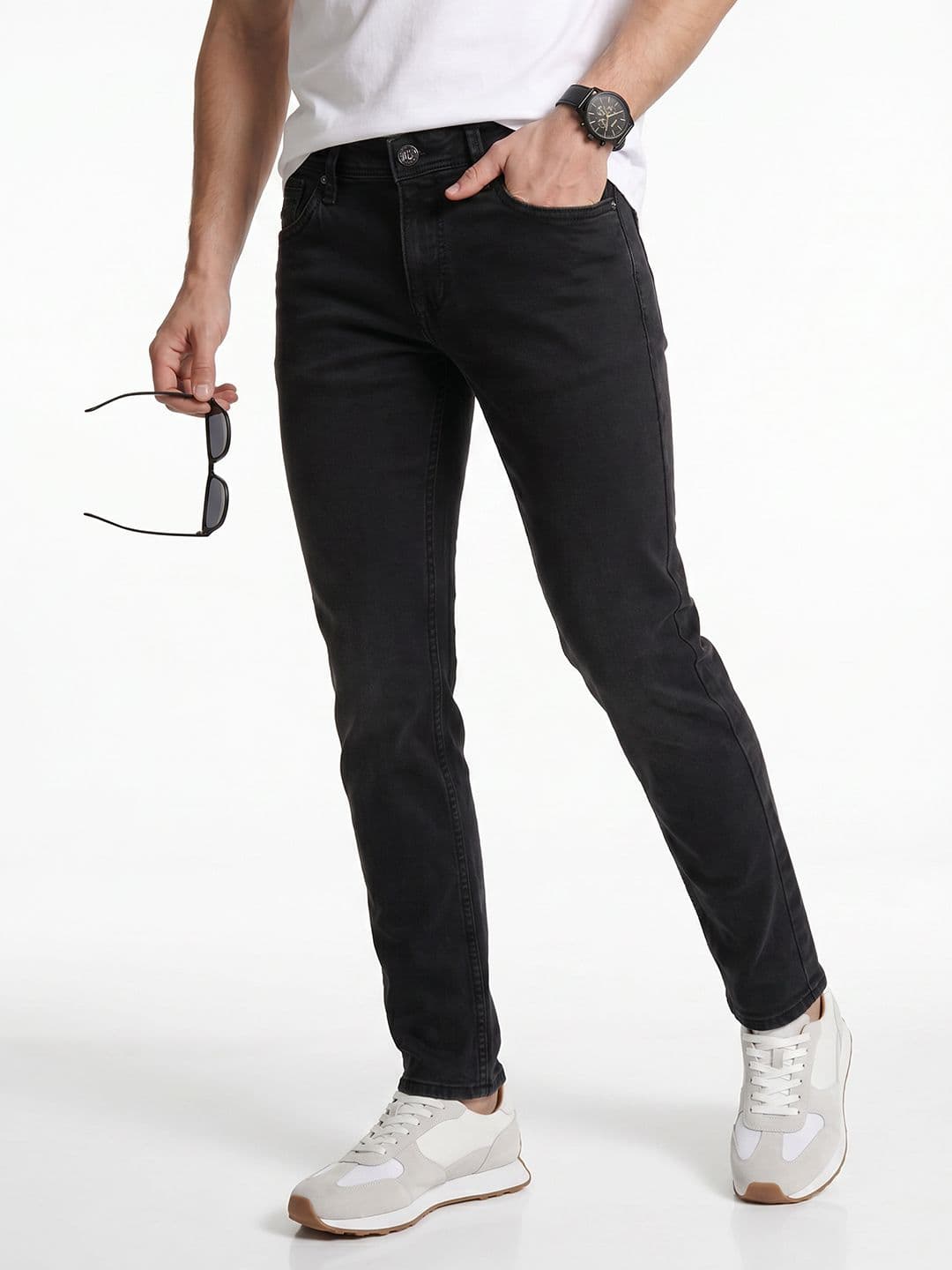 Integriti Men Smart Skinny Fit Stretchable Jeans - view 1
