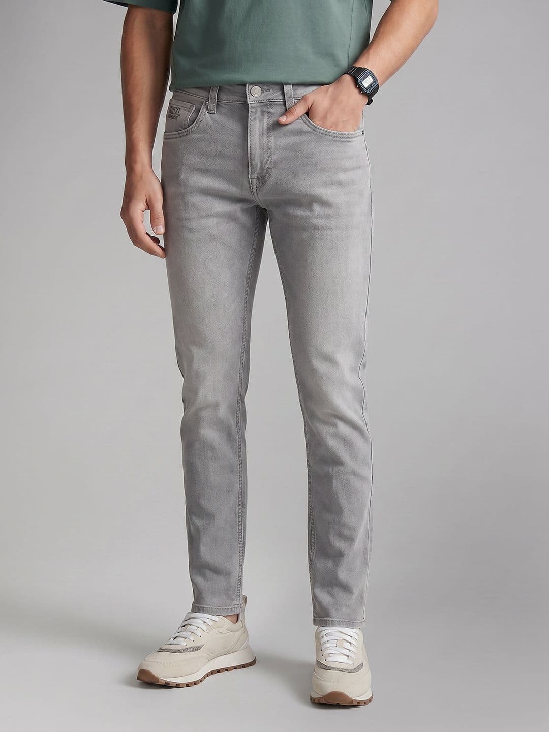 U.S. Polo Assn. Denim Co. Men Brandon Slim Tapered Fit Stretchable Jeans - view 1