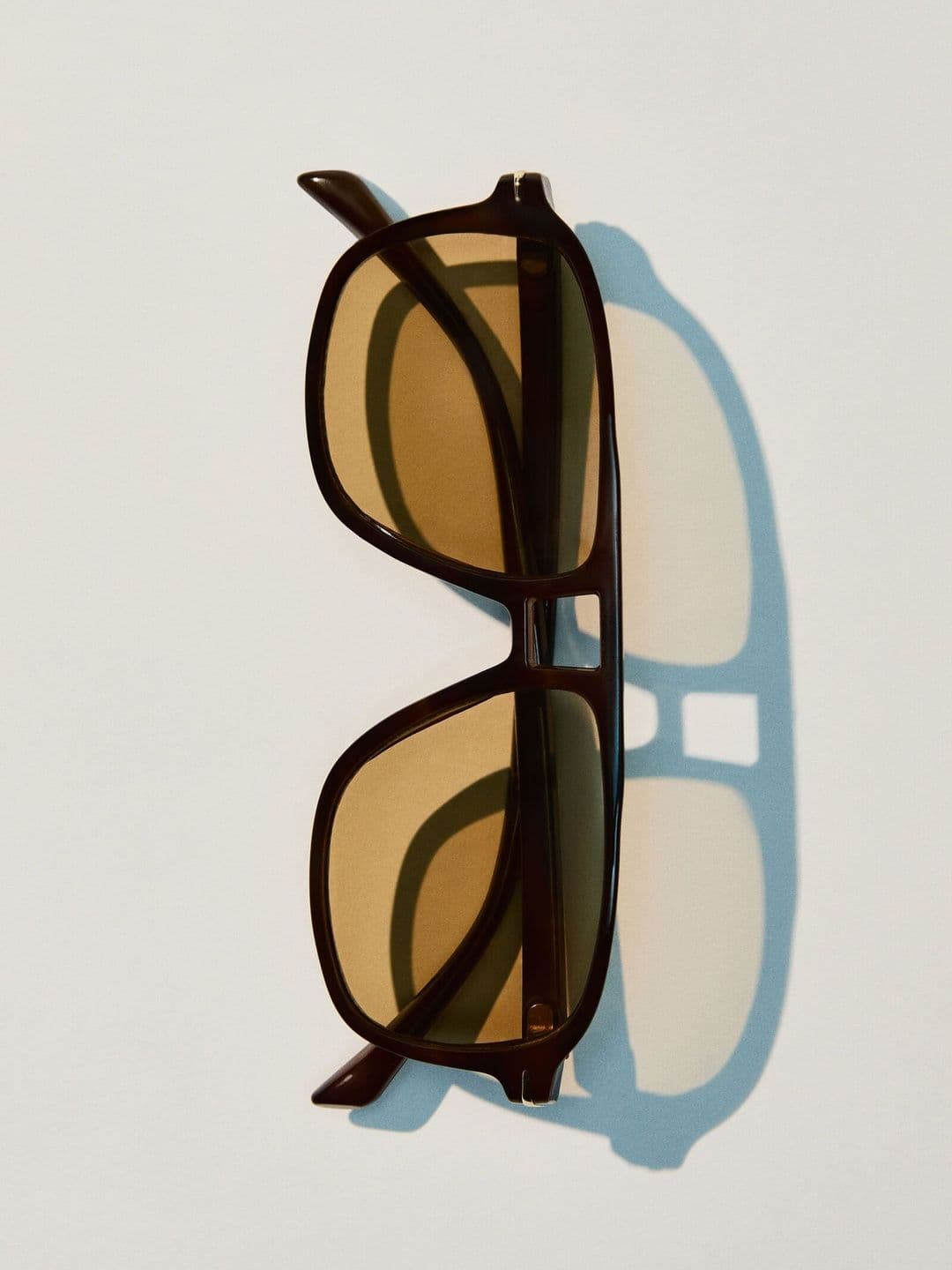 H&M Women Brown Lens & Brown Aviator Sunglasses with - view 1