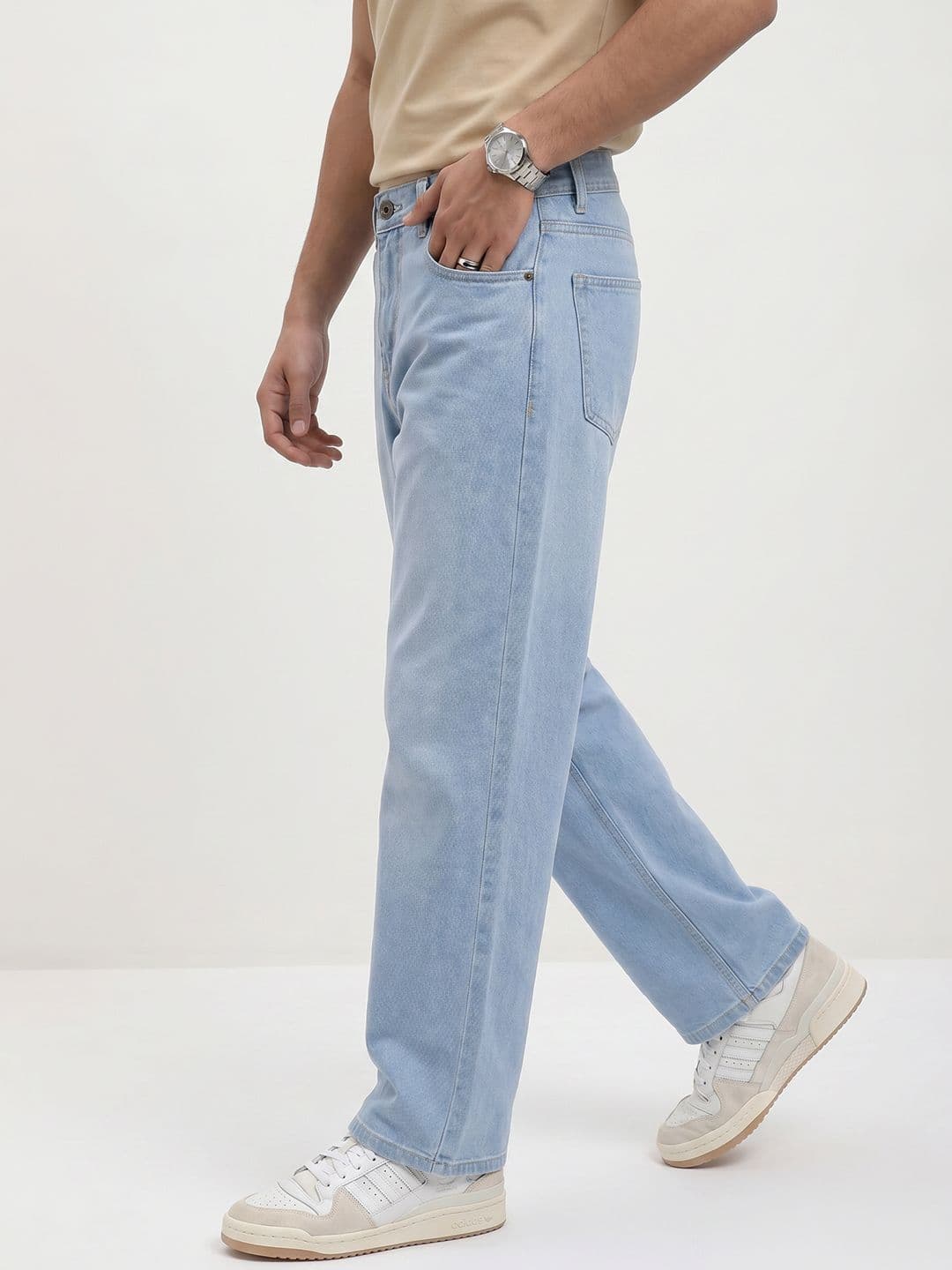 The Roadster Life Co. Men Relaxed Fit Stretchable Jeans