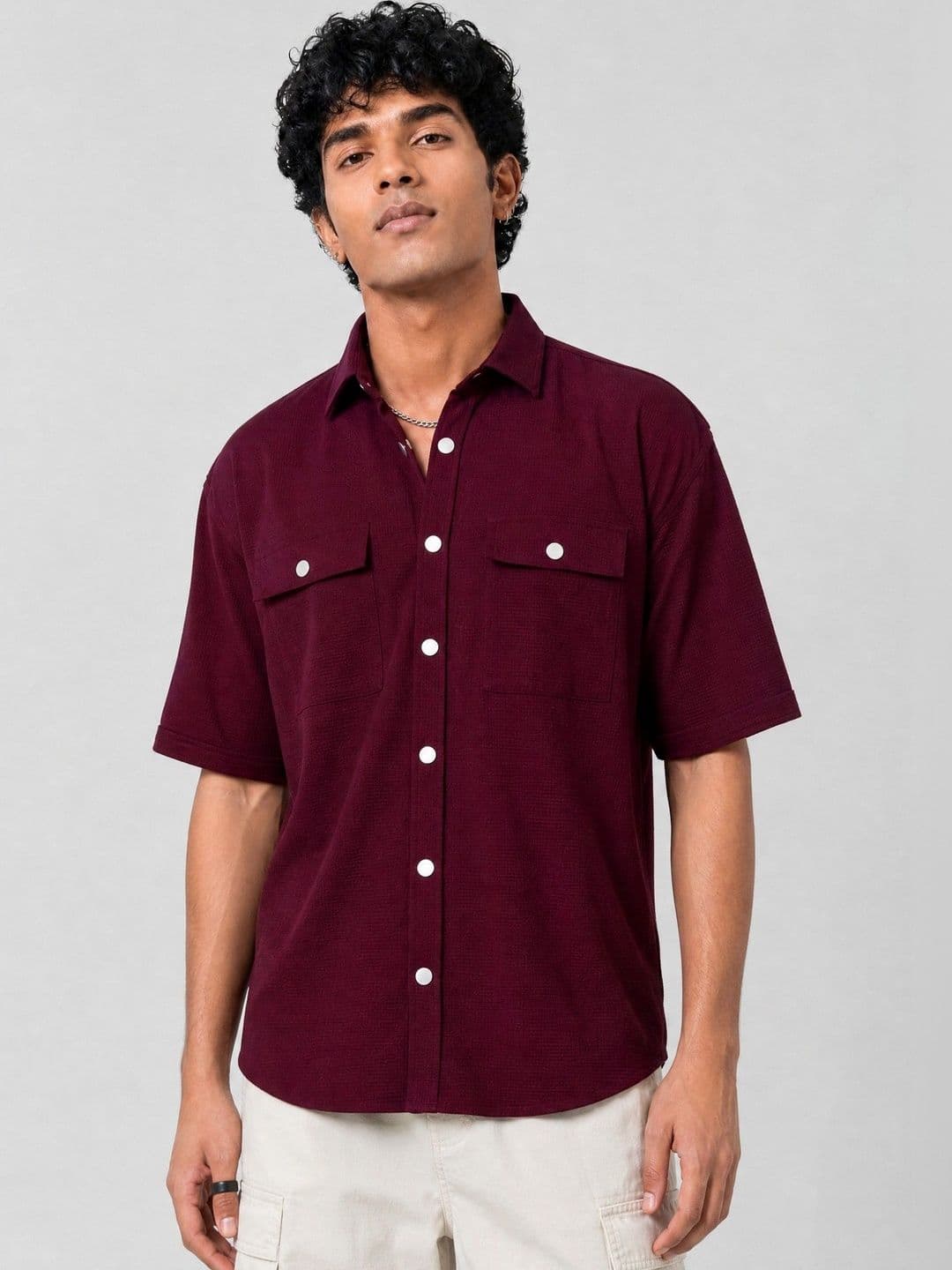 Heed Attentive Men Relaxed Casual Shirt - view 1