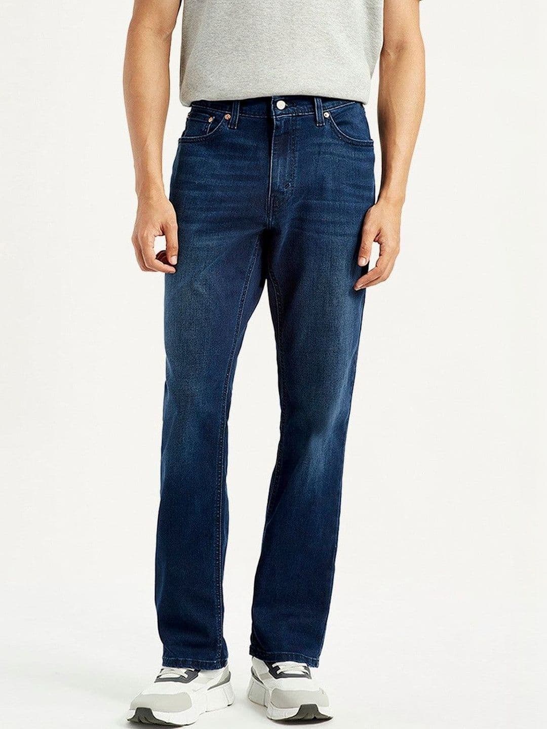 Levis Men Classic Tapered Fit Mid-Rise Light Fade Jeans - view 1