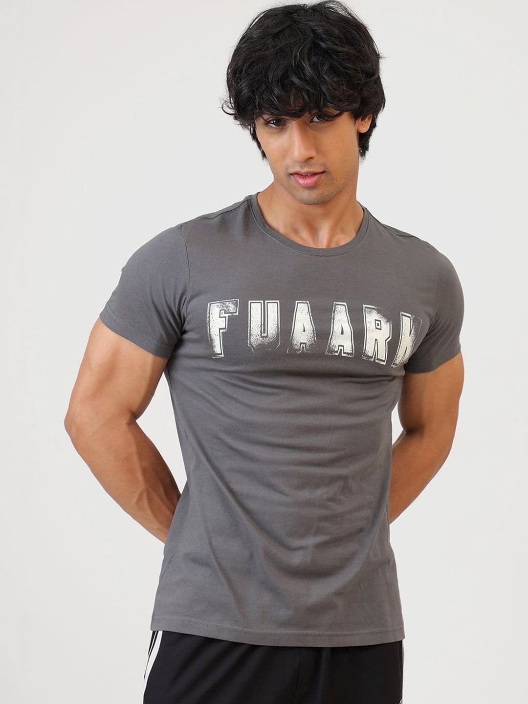 FUAARK Men Staple Slim Fit Cotton T-Shirt - view 1