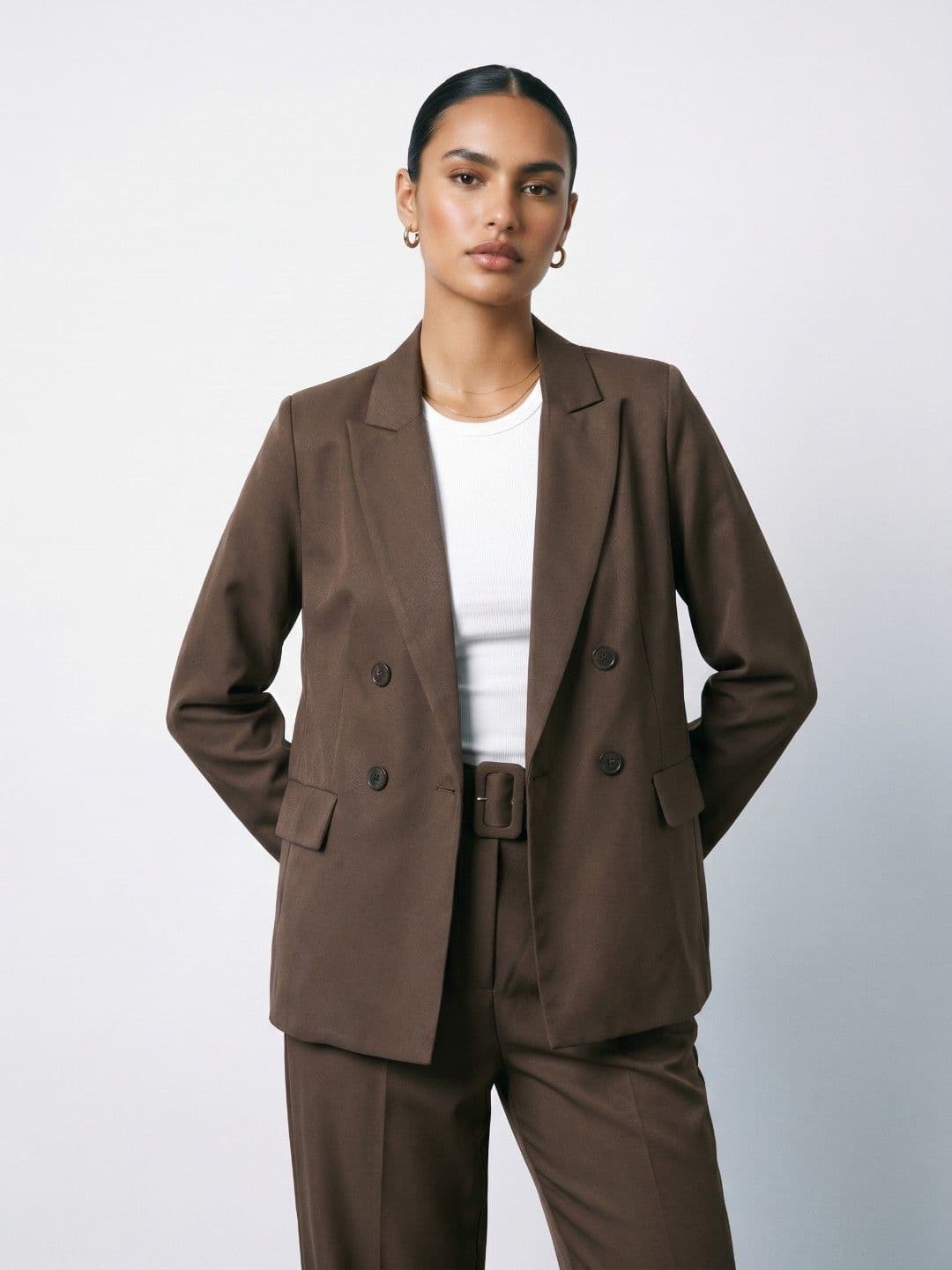 Phosphorus Relaxed-Fit Double Breasted Semiformal Blazer - view 1