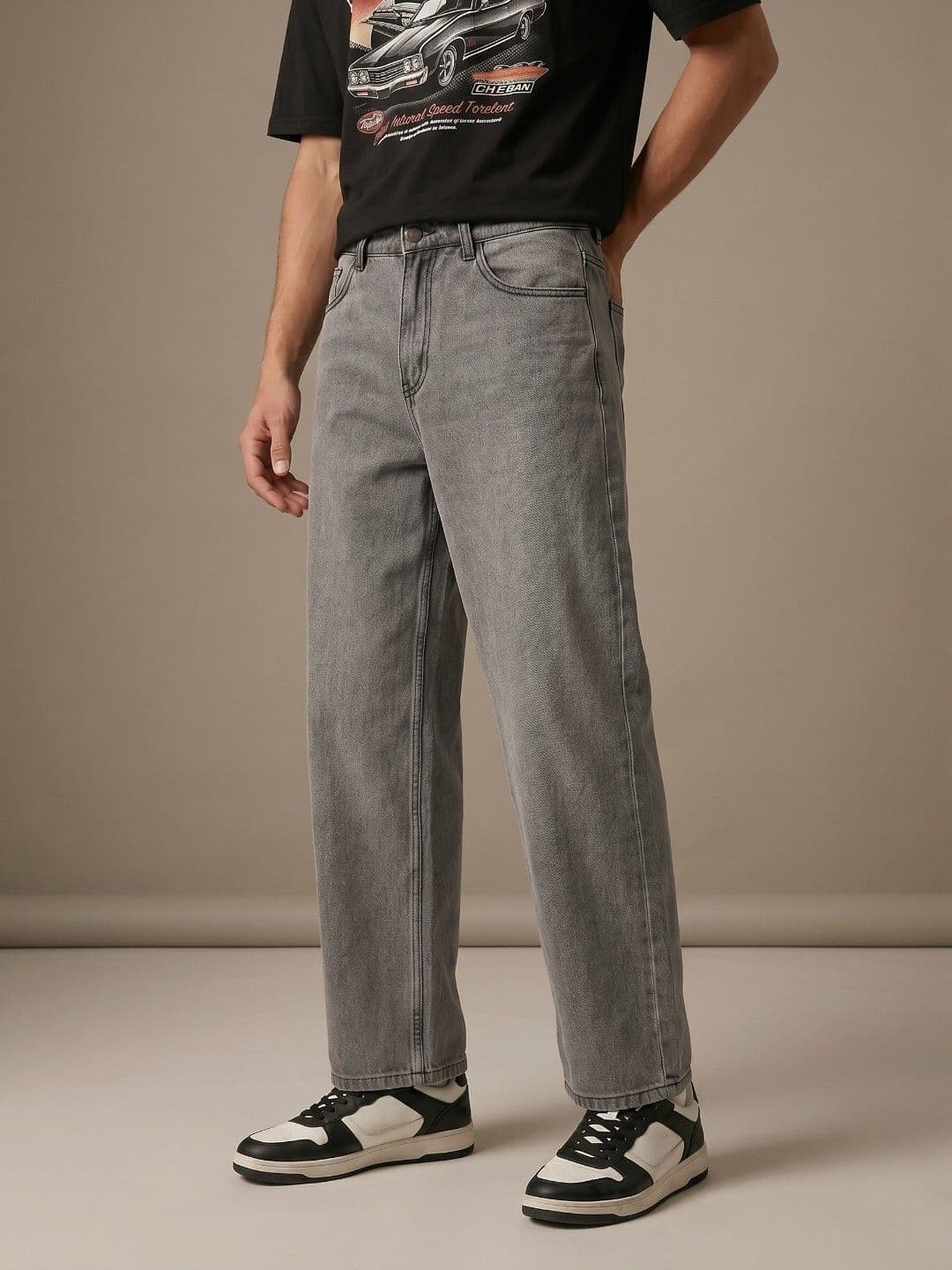 glitchez Men Mid-Rise Stretchable Jeans - view 1
