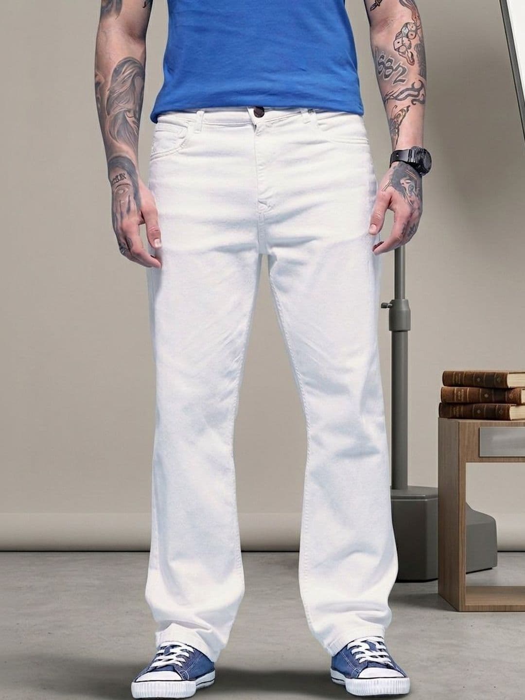 Kotty Men Straight Fit Mid-Rise Jeans - view 1