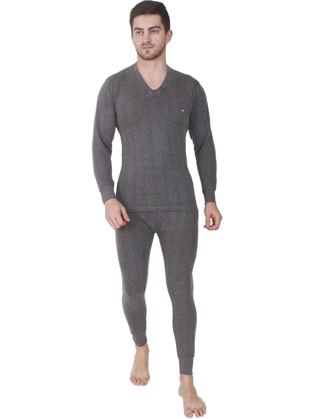ALFA Men Cotton V-Neck Thermal Set - view 1
