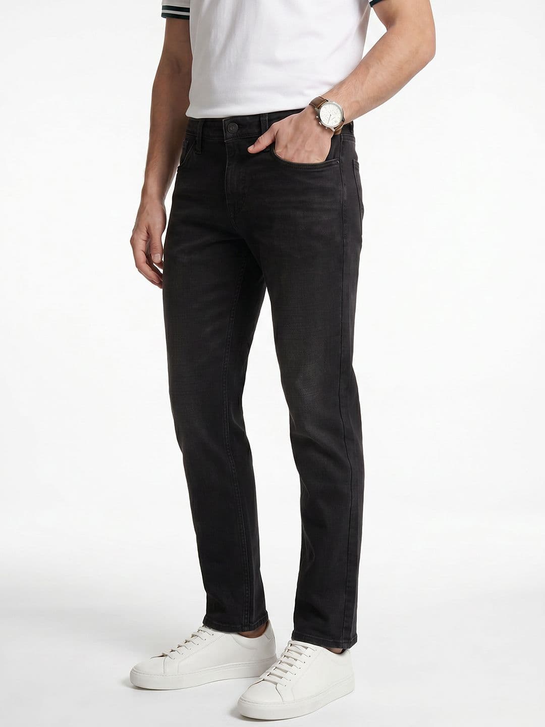 Integriti Men Smart Slim Fit Stretchable Jeans - view 1