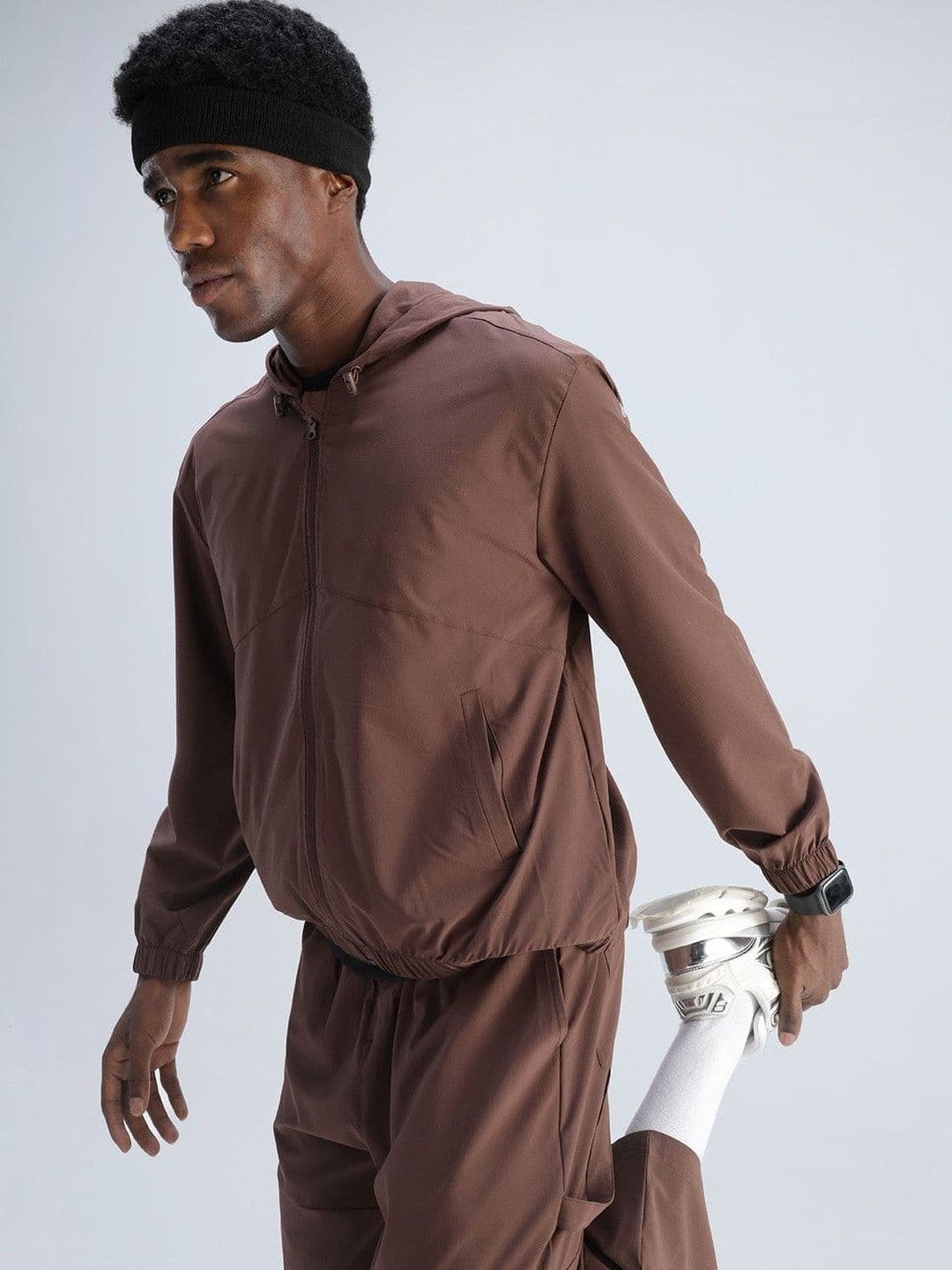 CAVA Men Longline Training or Gym Biker Jacket - view 1