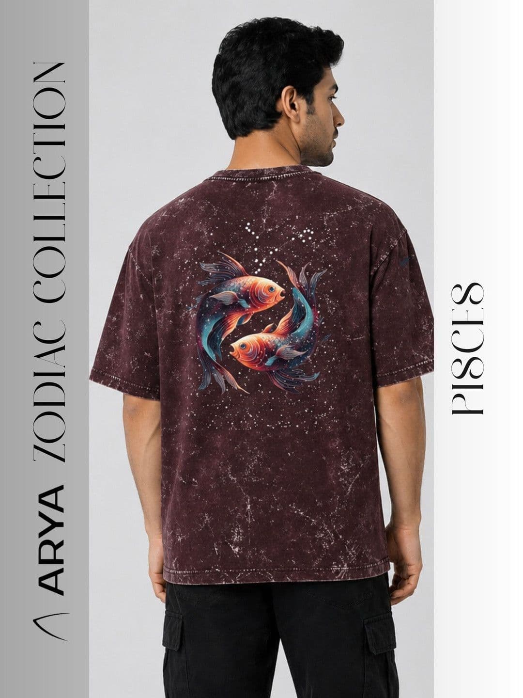 ARYA Men Printed Pure Cotton T-shirt - view 1