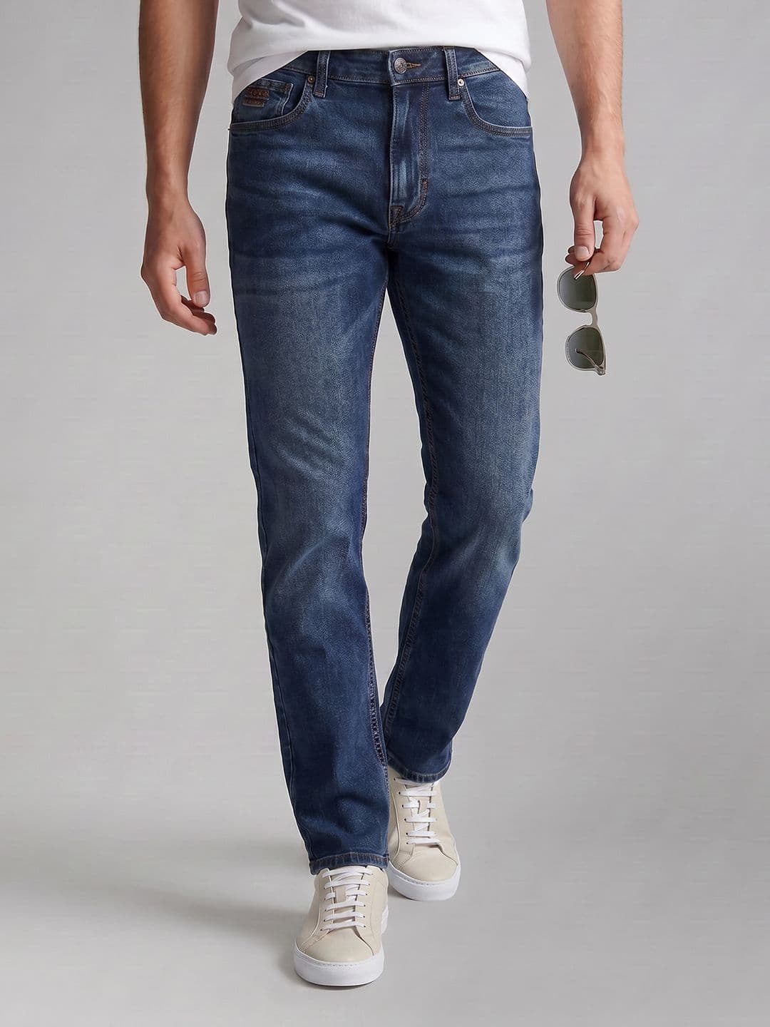 U.S. Polo Assn. Denim Co. Men Slim Straight Fit Light Fade Jeans - view 1