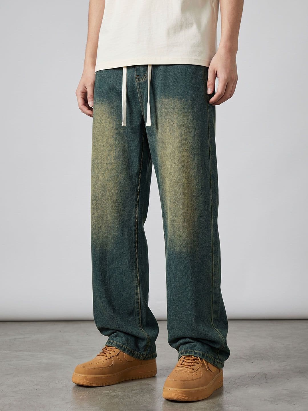 Suo Men Straight Fit Jeans - view 1