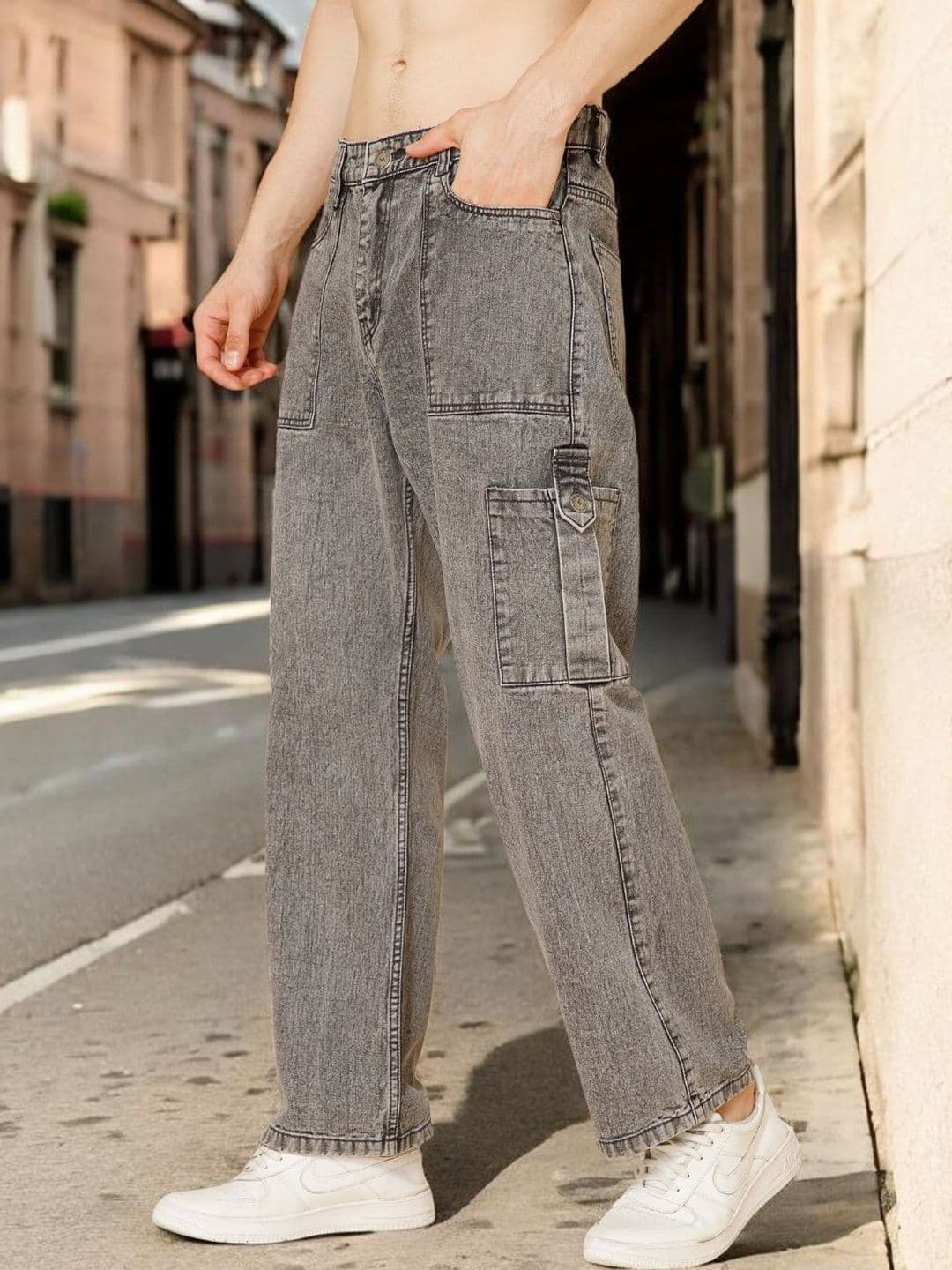 STUDIO NEXX Men Mid-Rise Jeans - view 1