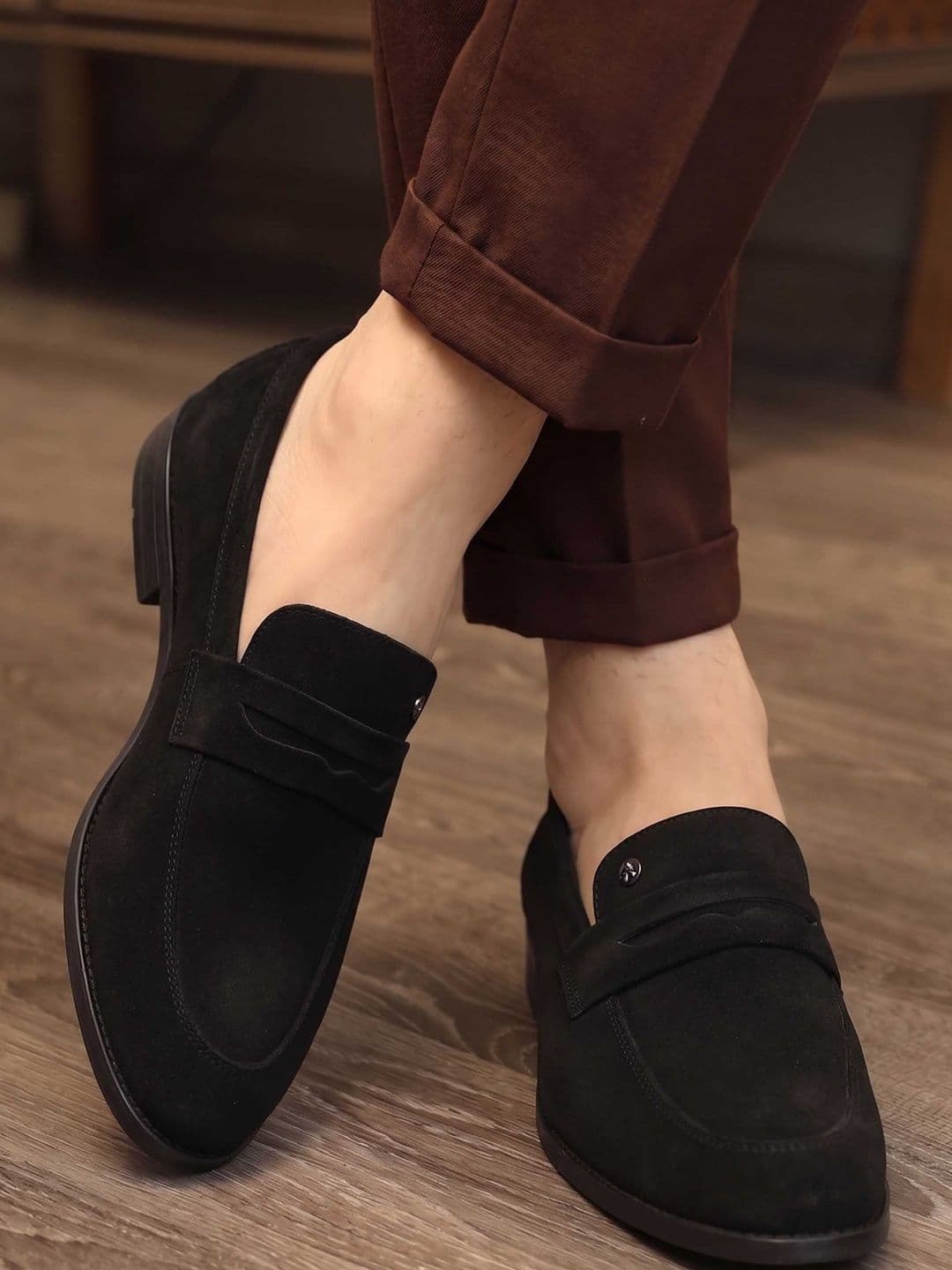 HERE&NOW Men Round Toe Formal Slip-Ons Loafers - view 1