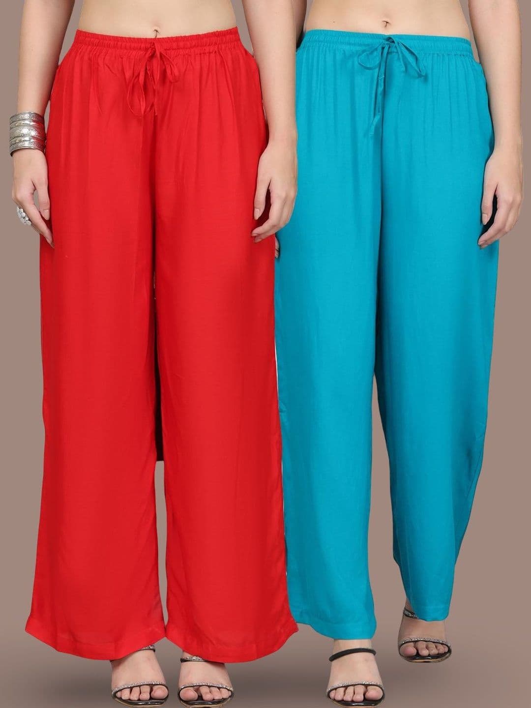 Jinfo Women 2 Ethnic Palazzos - view 1