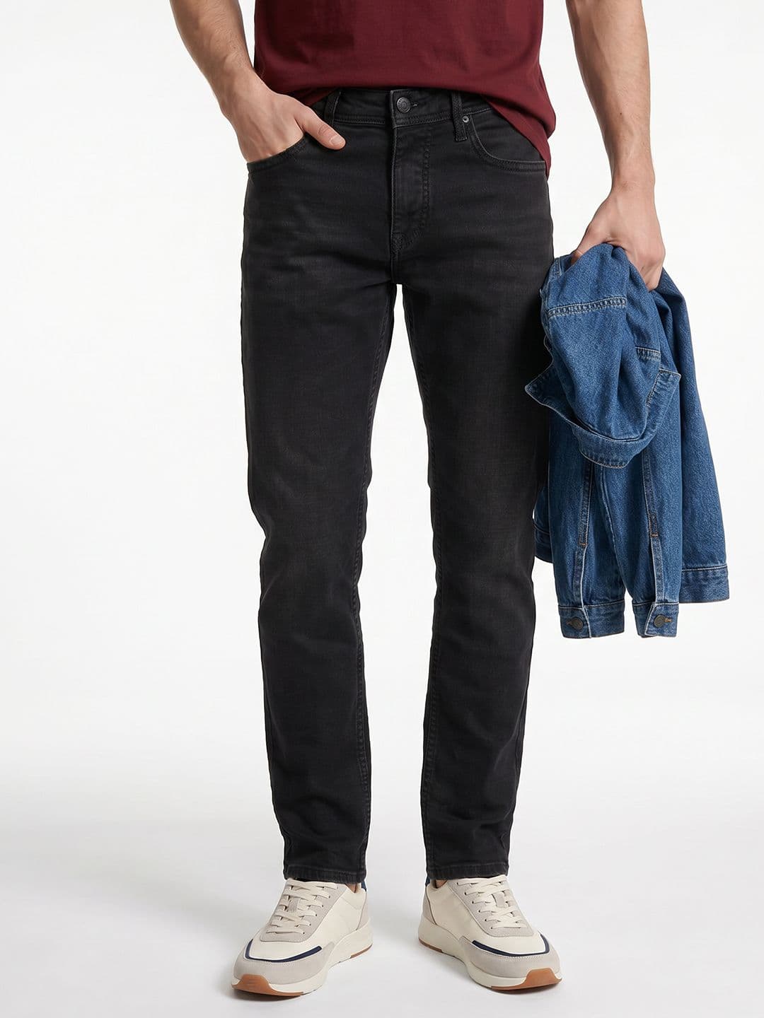 Integriti Men Slim Fit Light Fade Stretchable Jeans - view 1