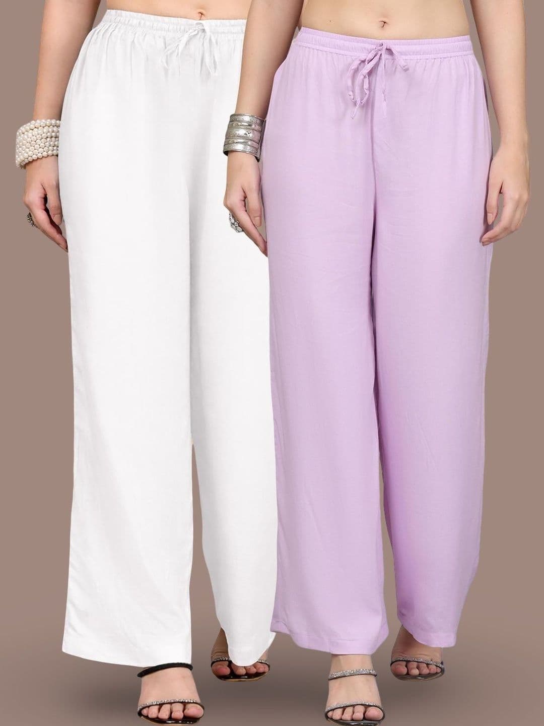 Jinfo Women 2 Ethnic Palazzos - view 1