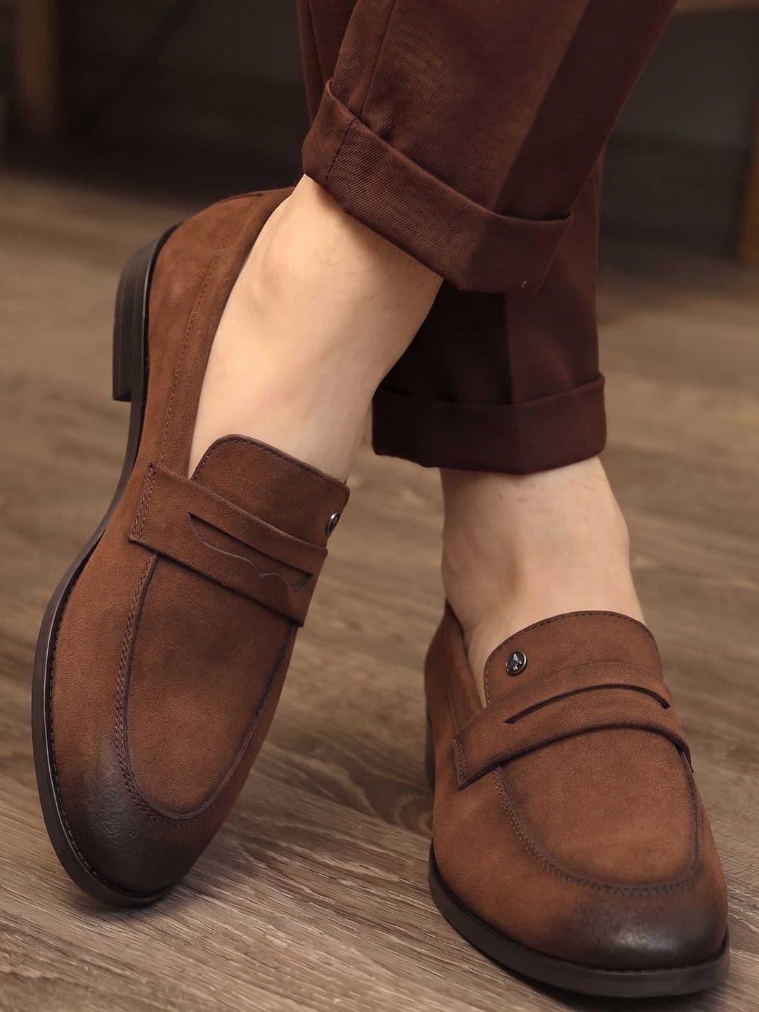 HERE&NOW Men Round-Toe Formal Loafers - view 1
