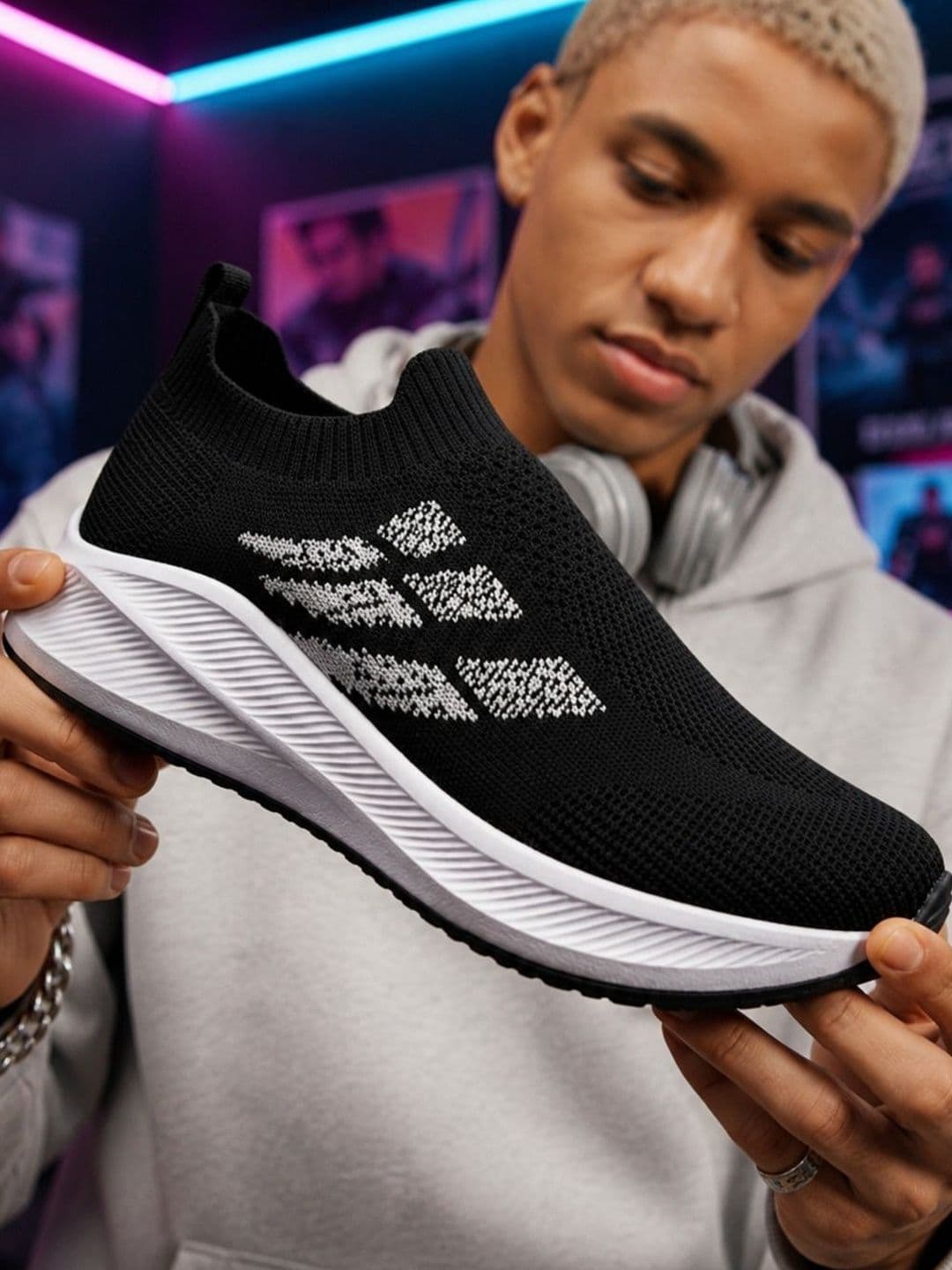 JOOTIYAPA Men Mesh Running Shoes - view 1