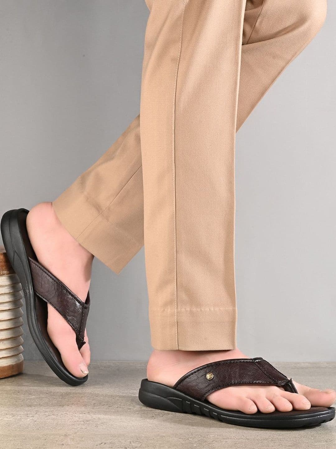 HERE&NOW Men PU Comfort Sandals - view 1