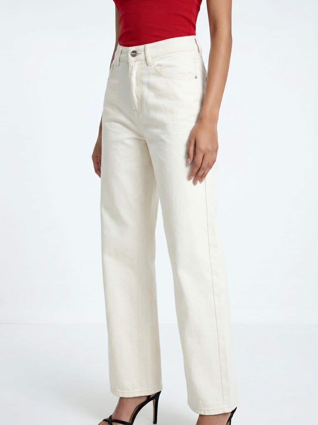 glitchez Women High-Rise Baggy Jeans - view 1