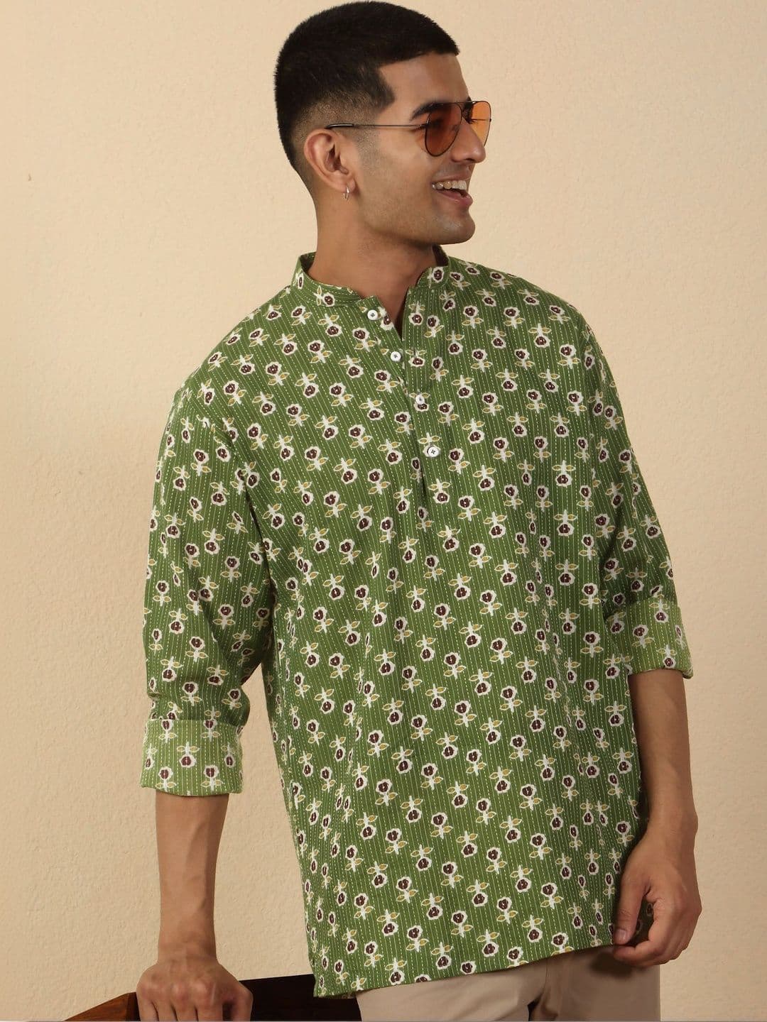 KRAFT INDIA Men Ethnic Motifs Printed Kurta - view 1