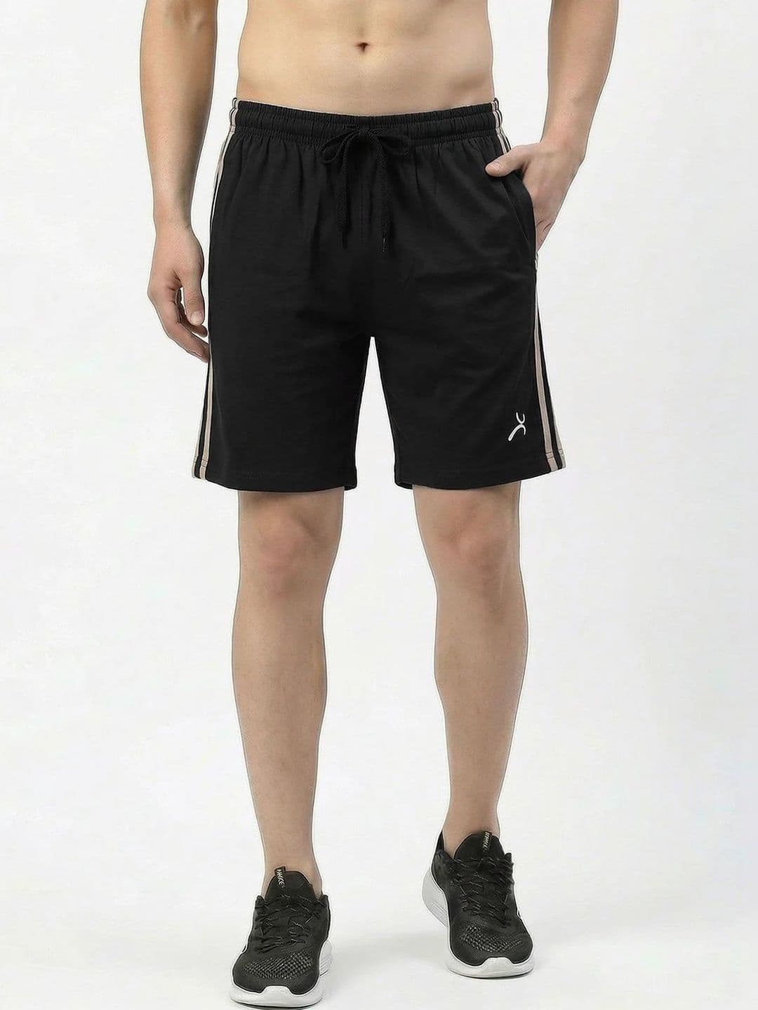 AMUL COMFY Men Ultra Soft Cotton-Rich Drawstring Lounge Shorts - view 1
