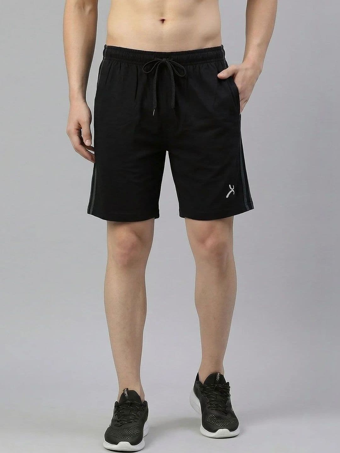 AMUL COMFY Men Ultra Soft Cotton-Rich Drawstring Lounge Shorts - view 1