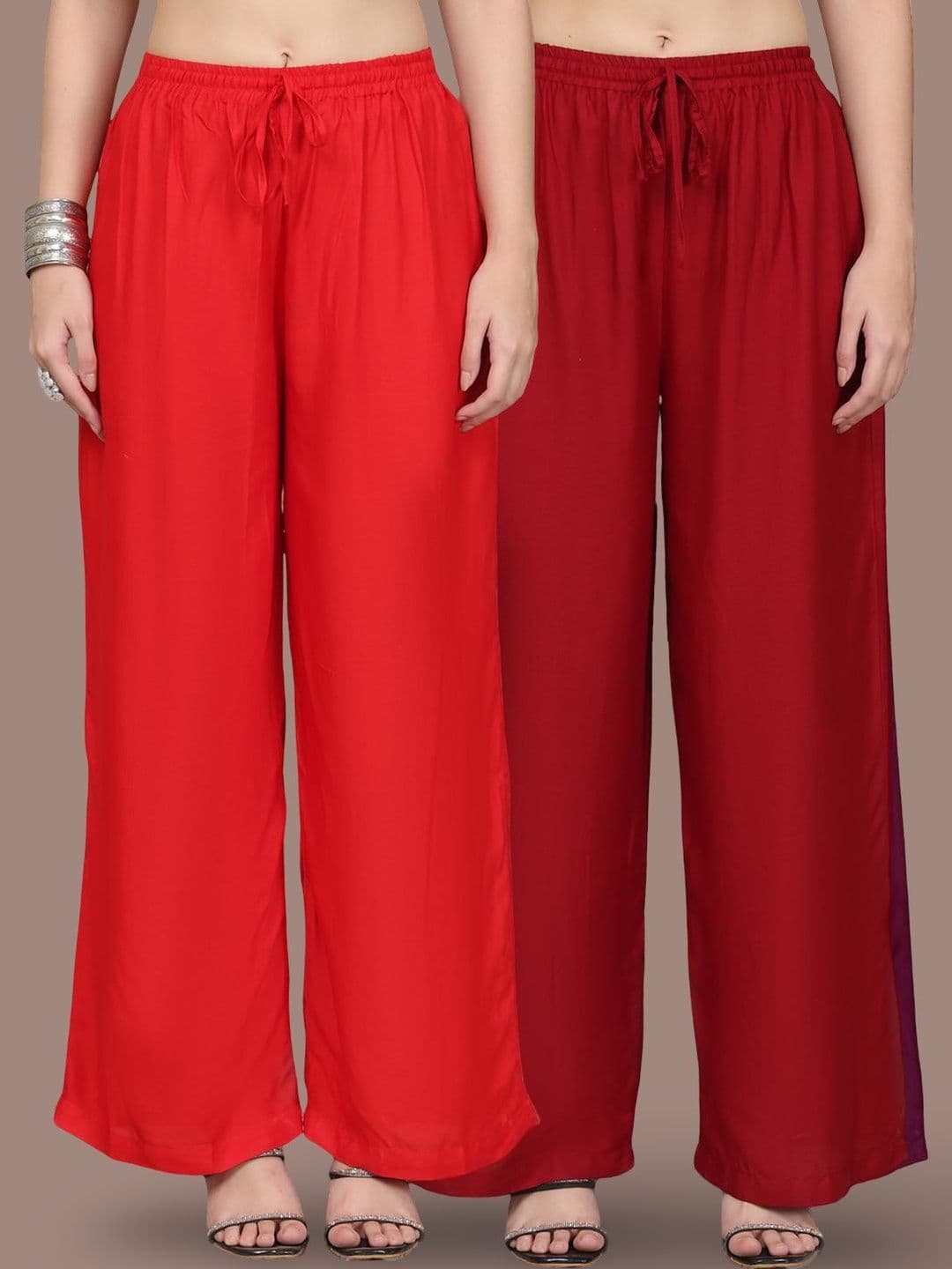 Jinfo Women 2 Ethnic Palazzos - view 1
