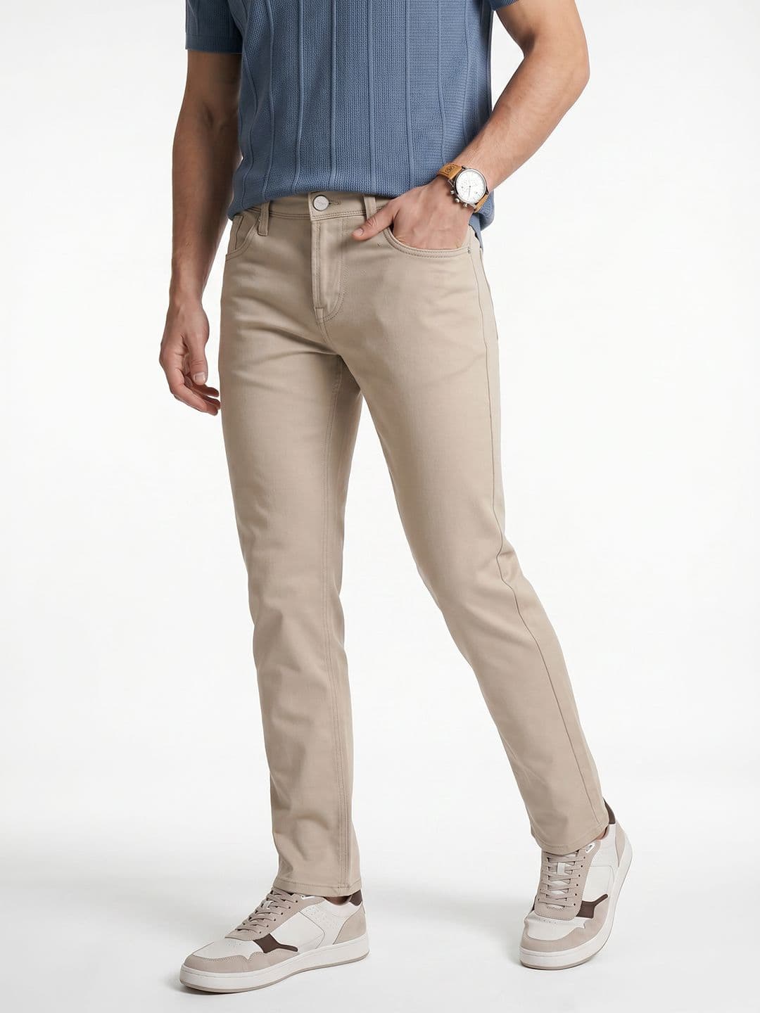 Integriti Men Smart Skinny Fit Stretchable Jeans - view 1