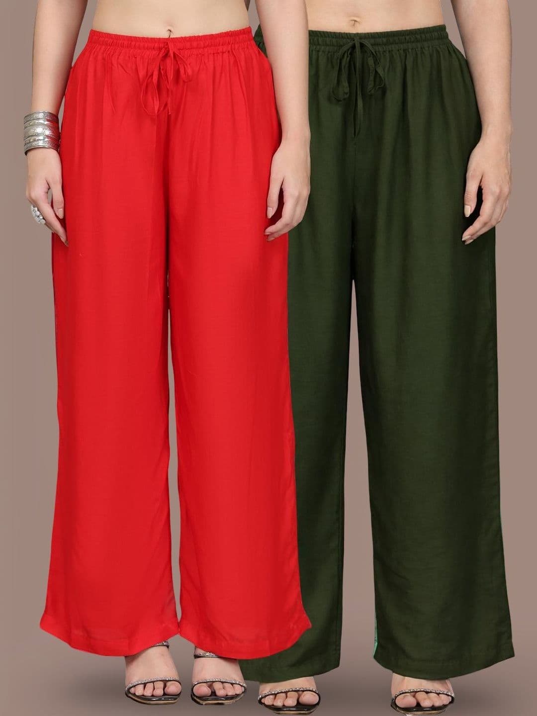 Jinfo Women 2 Ethnic Palazzos - view 1