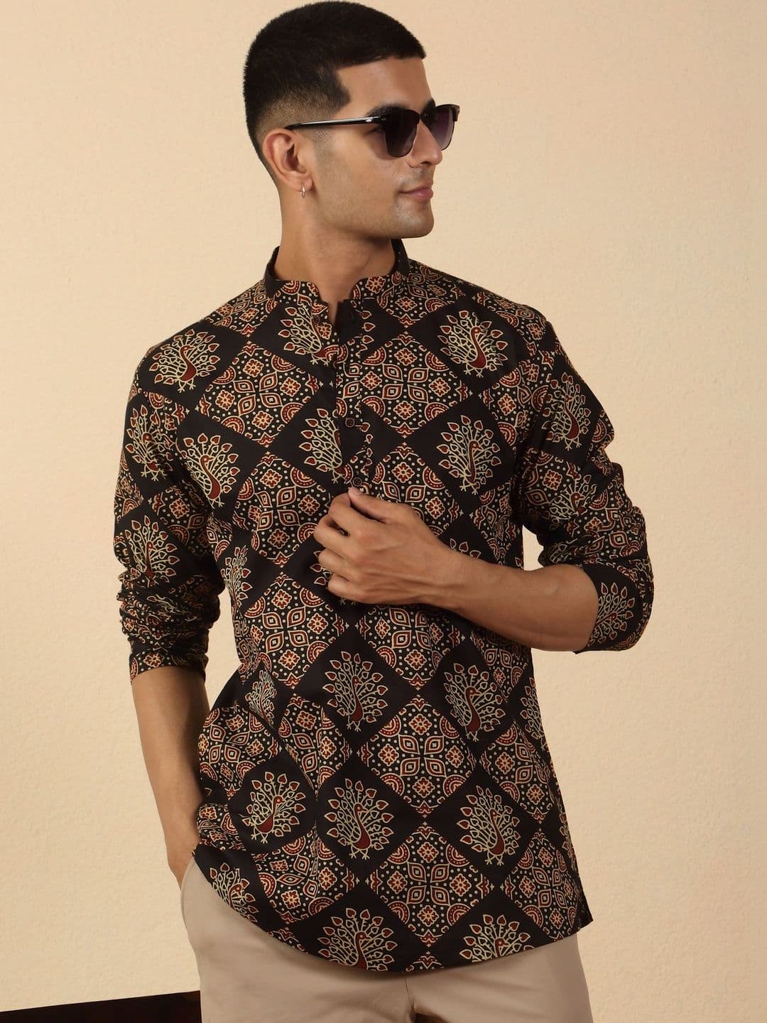KRAFT INDIA Men Ethnic Motifs Printed Kurta - view 1