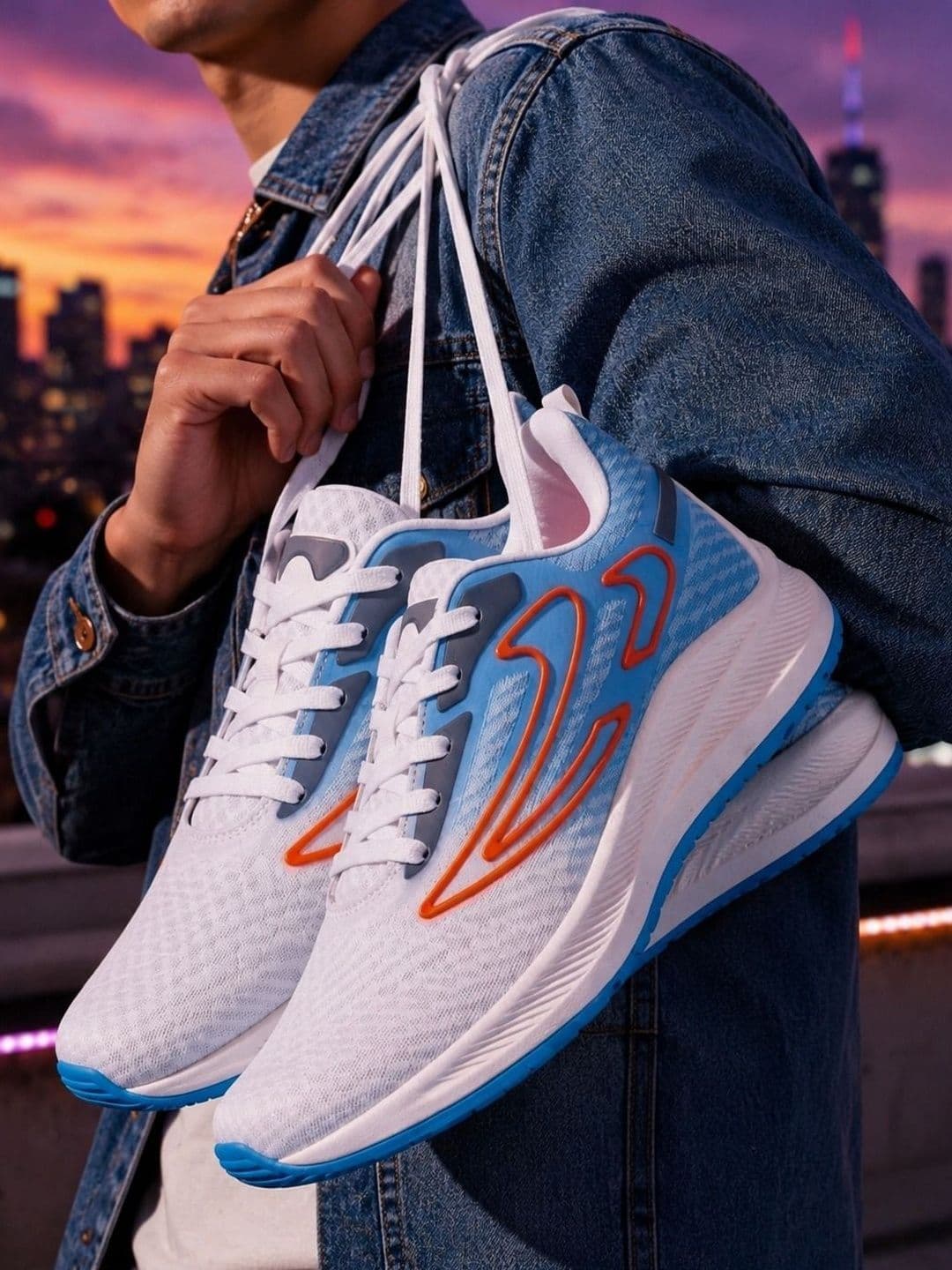 JOOTIYAPA Men Mesh Running Non-Marking Shoes - view 1