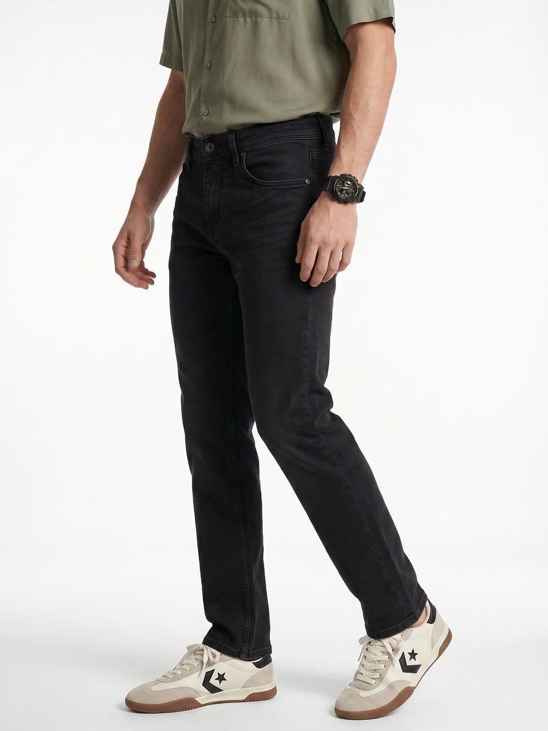 Integriti Men Slim Fit Light Fade Stretchable Jeans - view 1