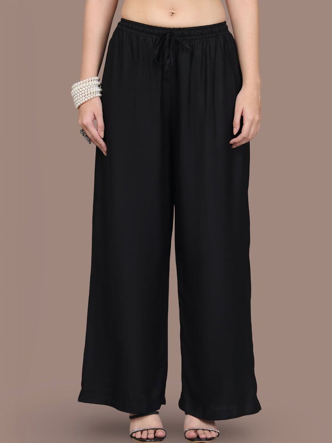 Jinfo Women 2 Flared Ethnic Palazzos - view 1