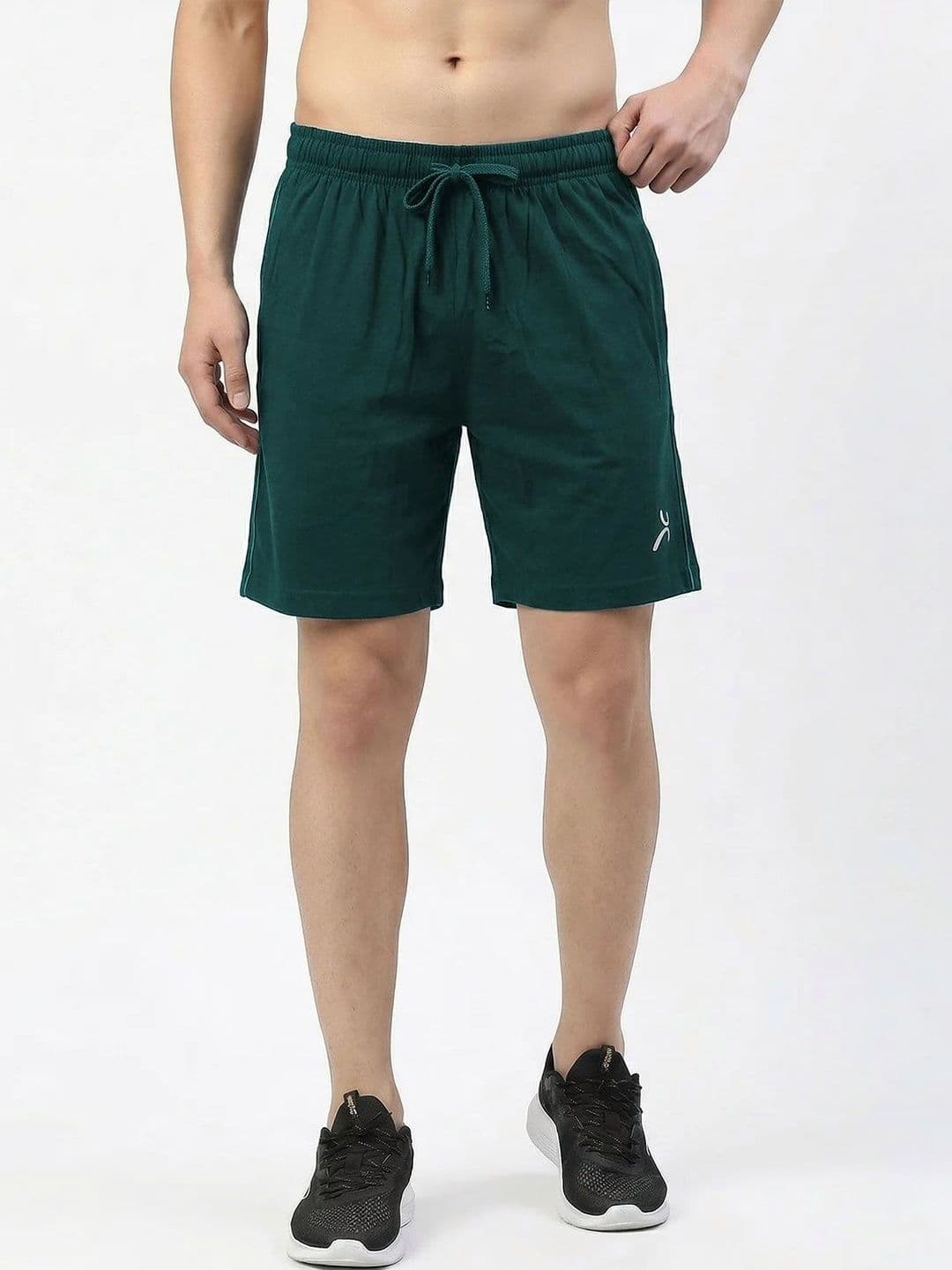 AMUL COMFY Men Ultra Soft Cotton-Rich Drawstring Lounge Shorts - view 1