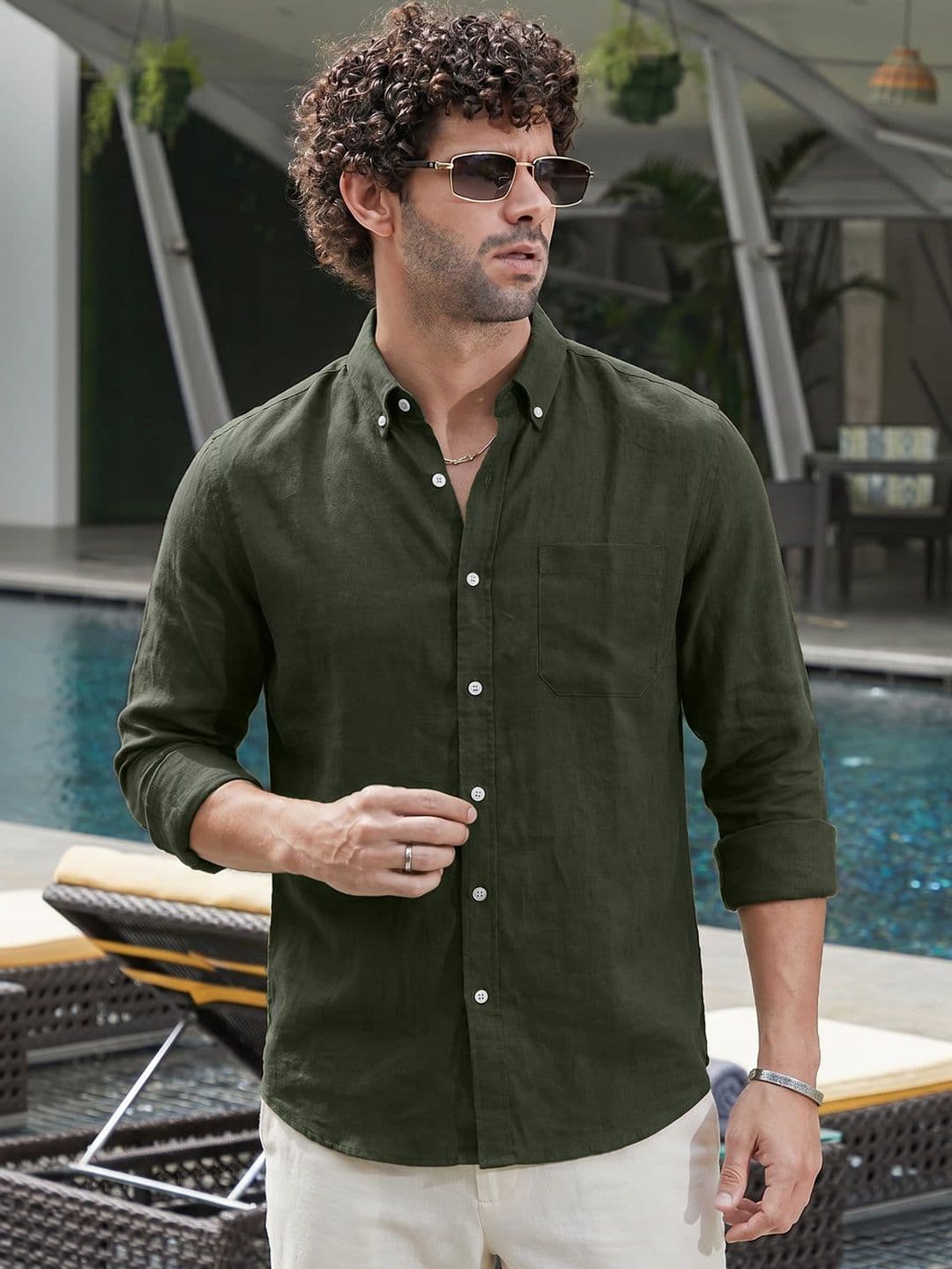GIVUIL Men Comfort Casual Shirt - view 1