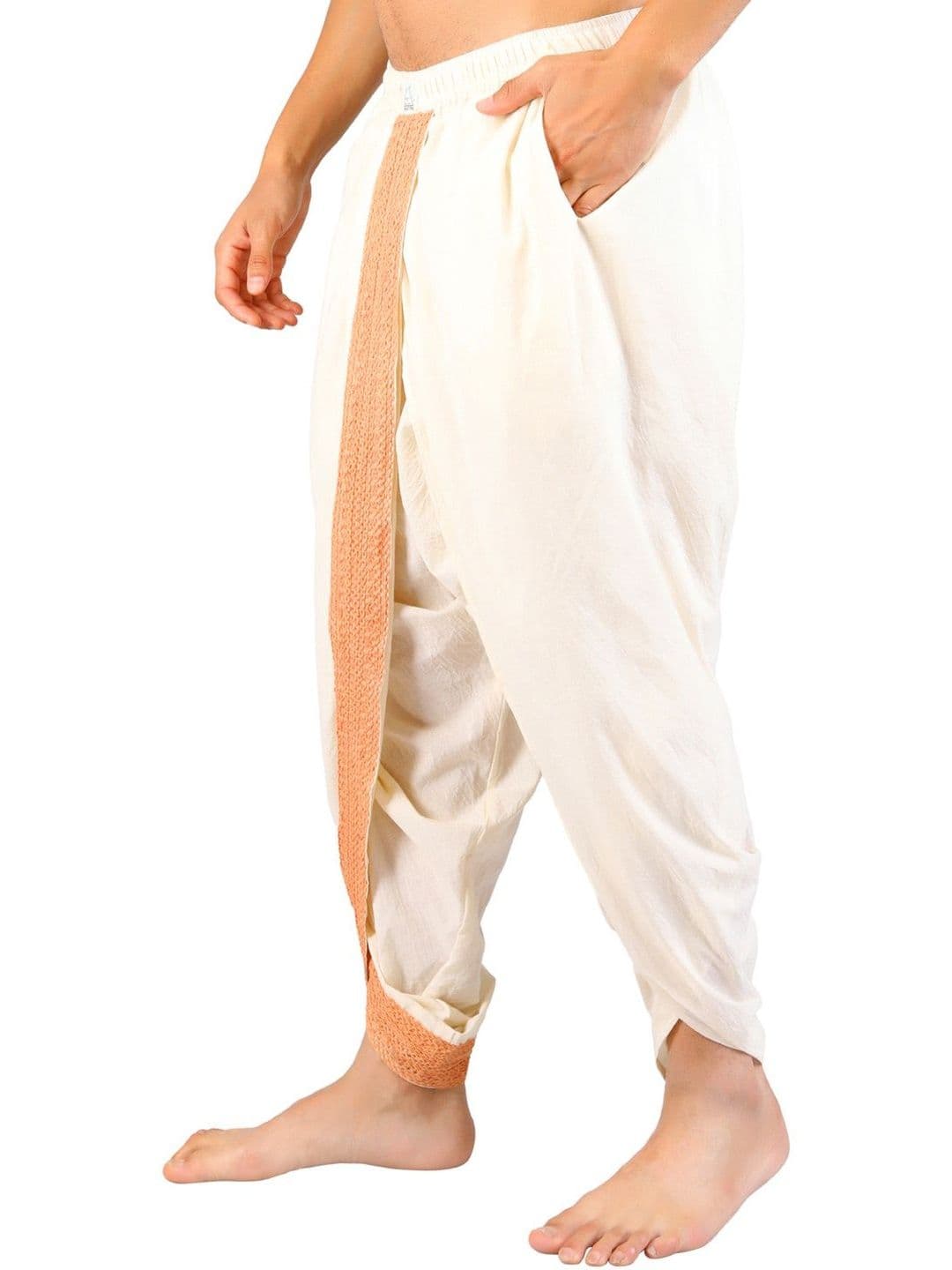 Satav Men Cotton Dhoti Pants Dhotis - view 1