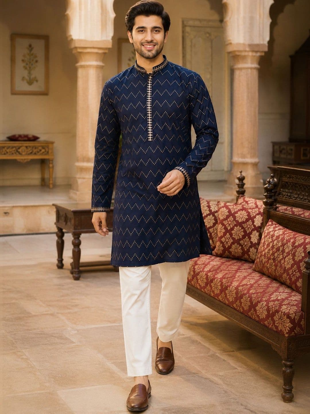 SOURAGYA Men Kurta - view 1