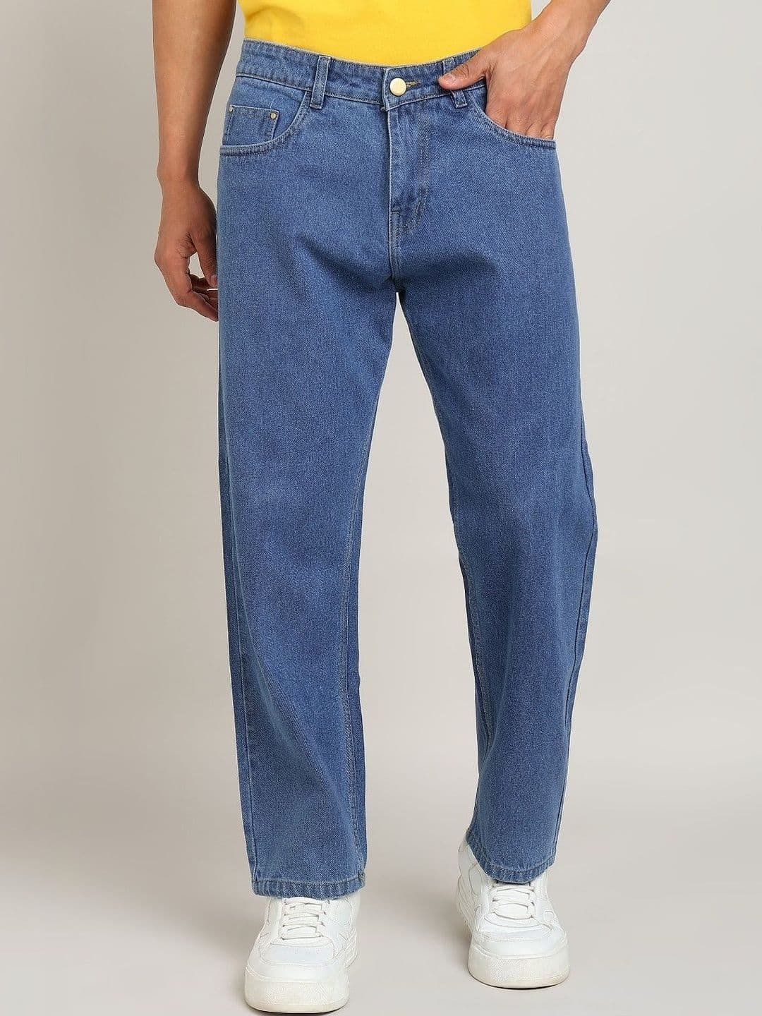 by2Men Men Relaxed Fit Mid-Rise Jeans
