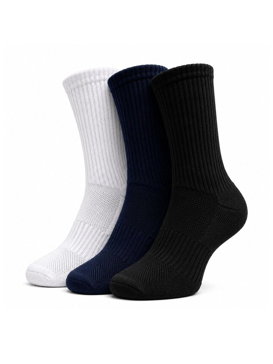 Dollar Men Pack of 3 Cotton Assorted Above Ankle Socks - view 1