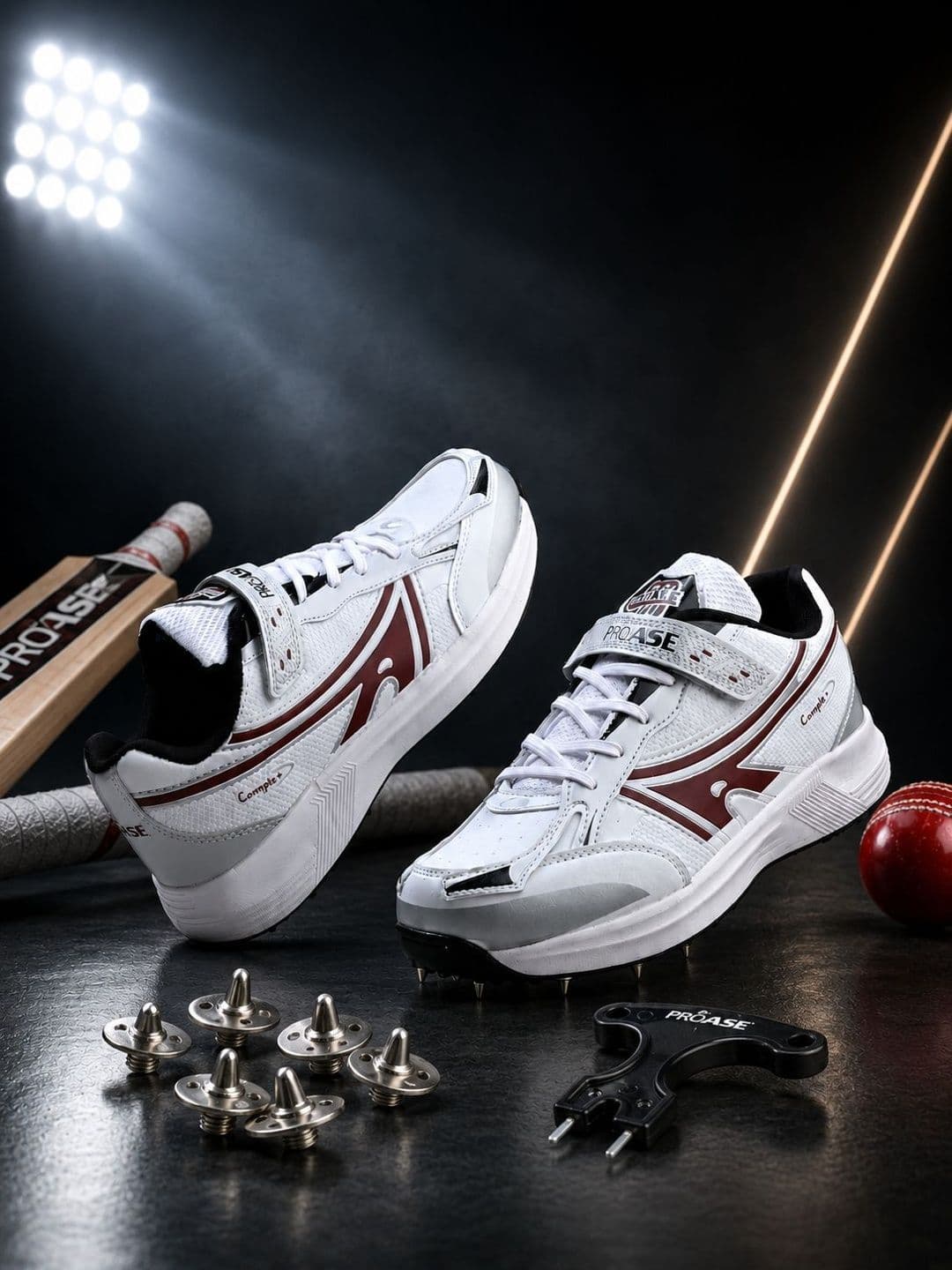 PRO ASE Professional Metal Spike Cricket Shoes - view 1