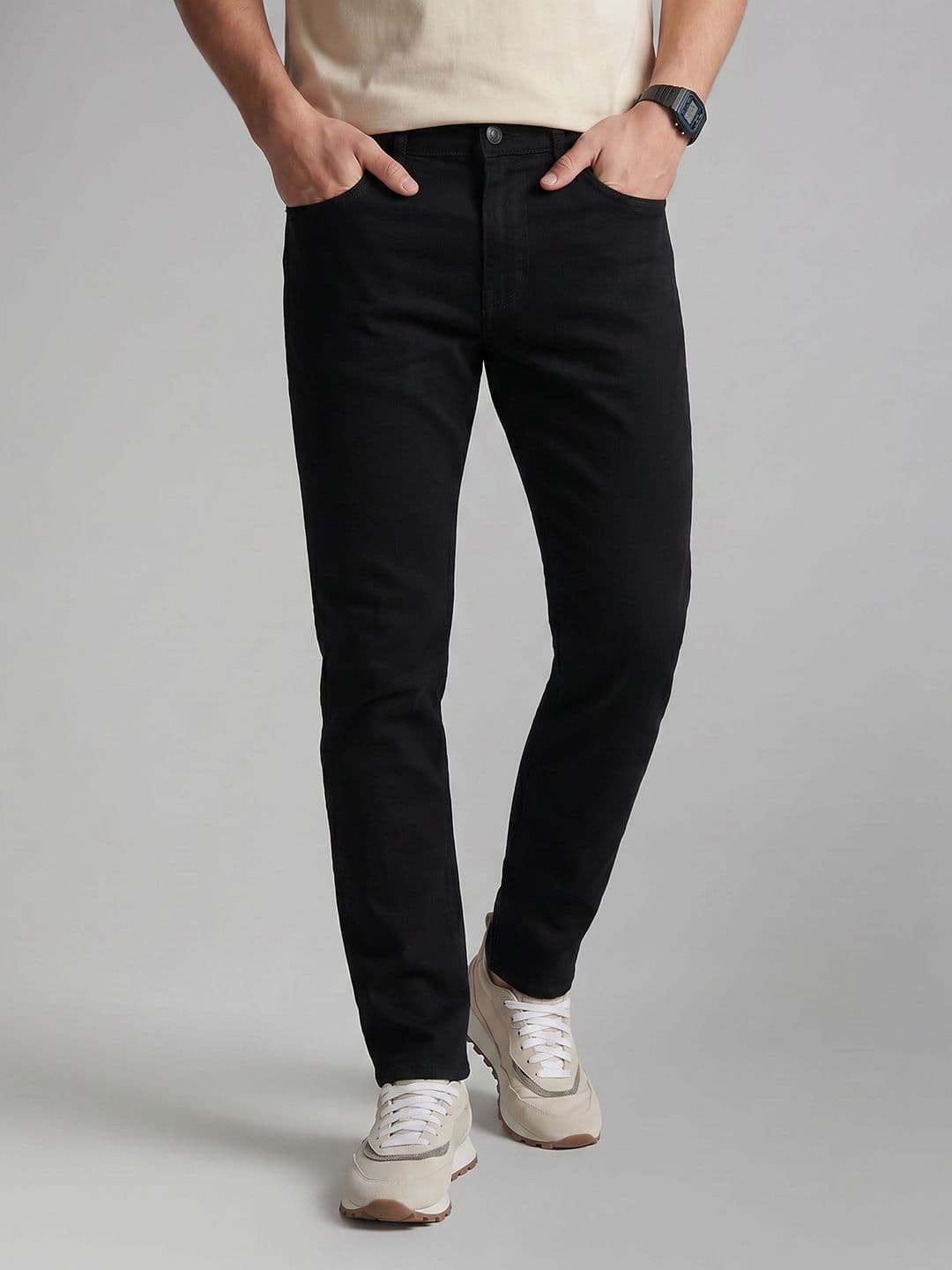 U.S. Polo Assn. Denim Co. Men Brandon Slim Tapered Fit Stretchable Jeans - view 1