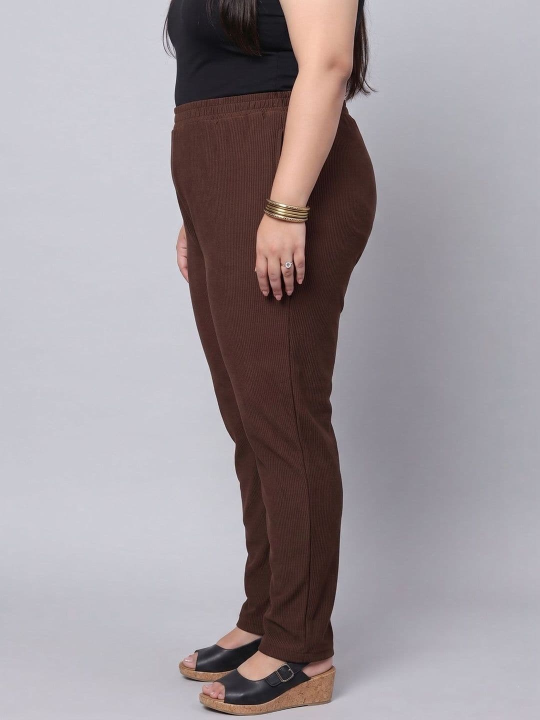plusS Women Knitted Palazzos - view 1