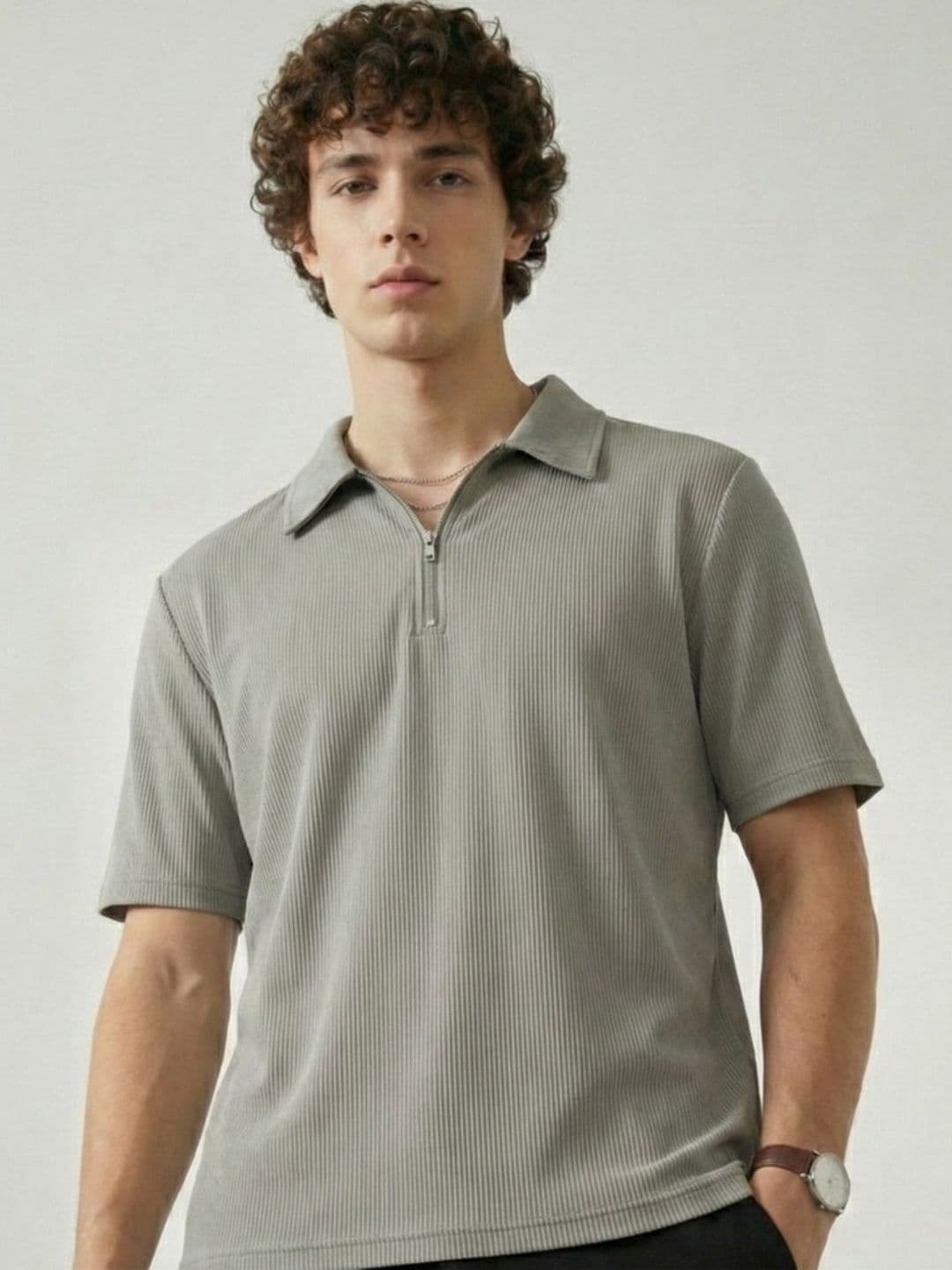 Kook N Keech Men Polo Collar T-shirt - view 1
