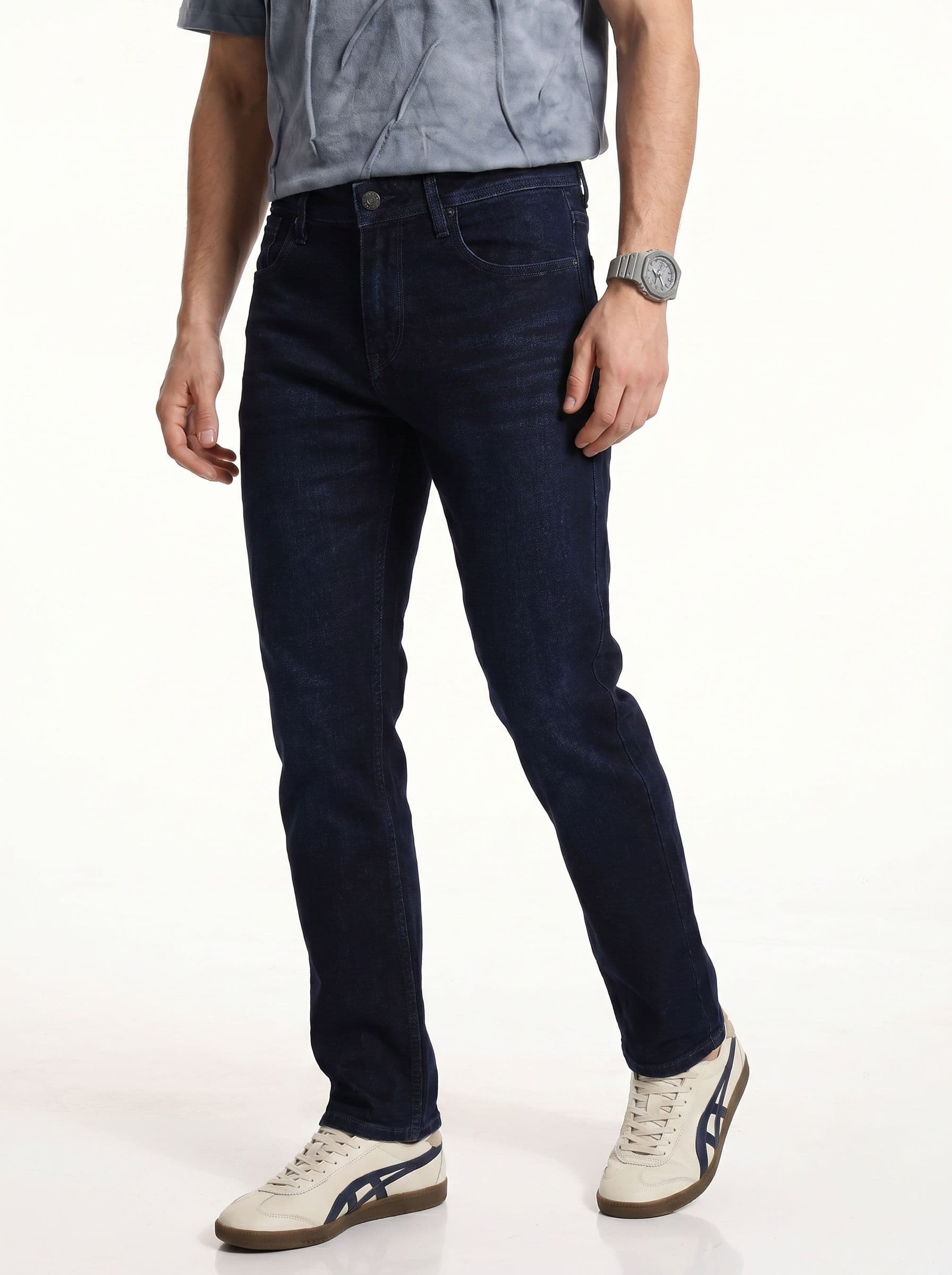 Integriti Men Straight Fit Stretchable Jeans - view 1