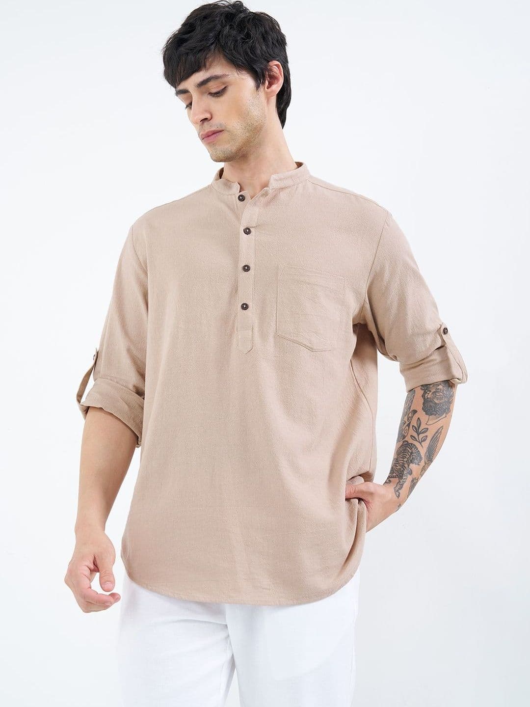 indus route by Pantaloons Men Kurta - view 1