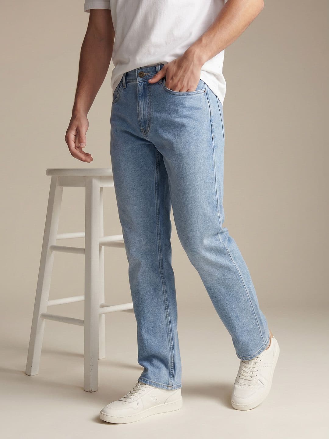 Being Human Men Relaxed Straight Fit Jeans - view 1