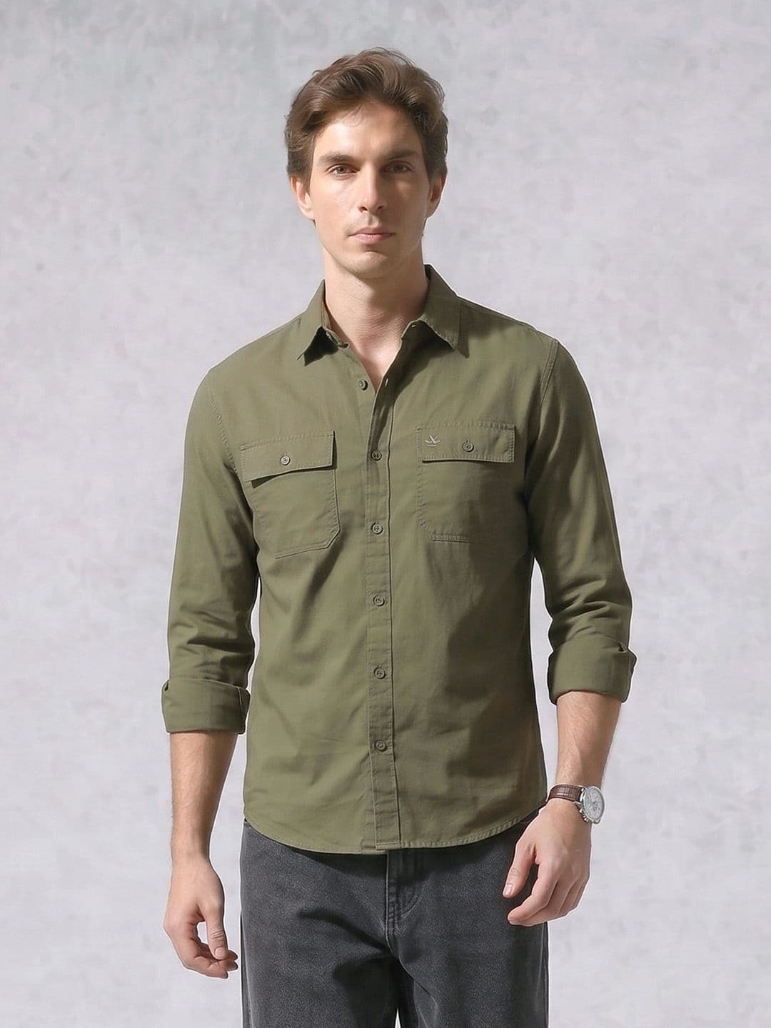 WROGN Spread Collar Casual Shirt - view 1